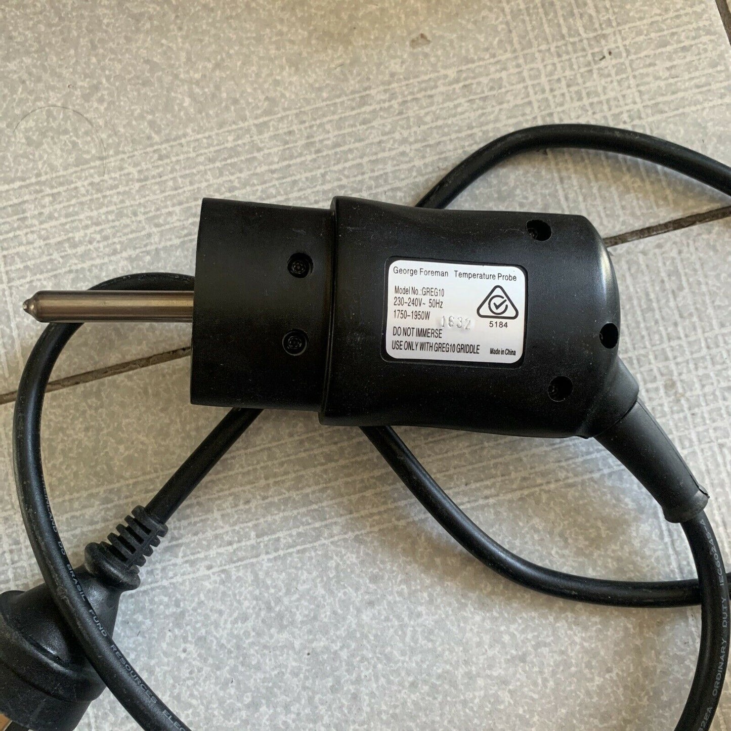 George Foreman Temperature Probe GREG10