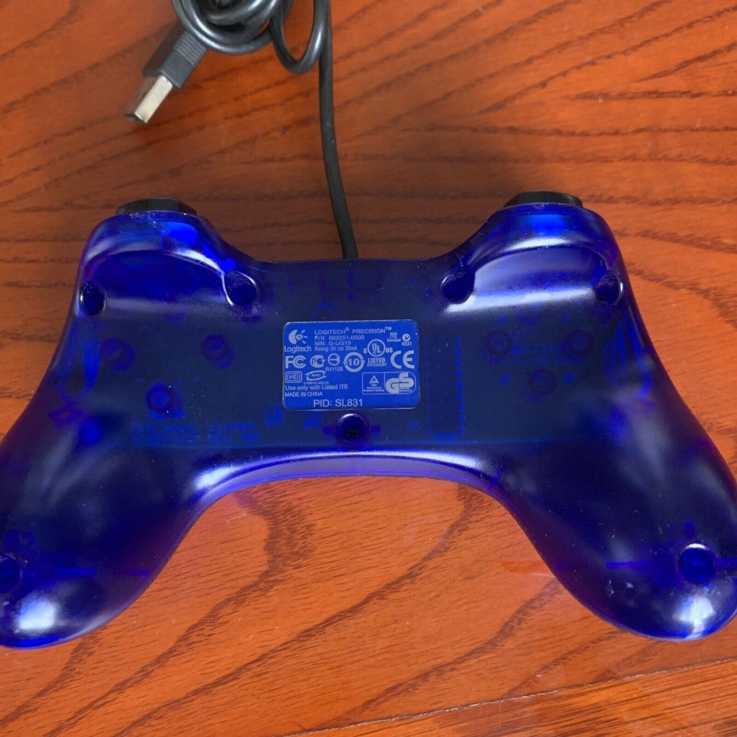 Logitech Precision G-UG15 Wired USB PC Gamepad Controller