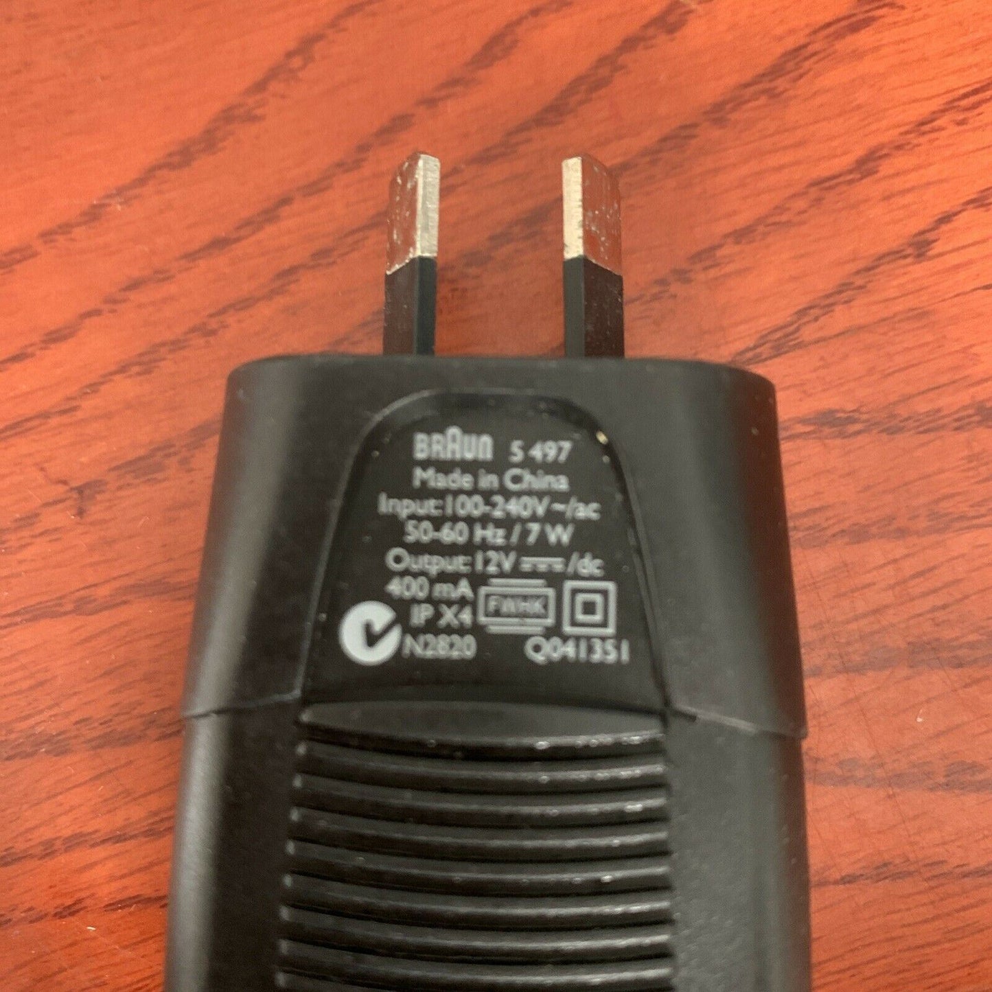 Genuine Braun 5497 AC Adapter 12V 400mA for shaver