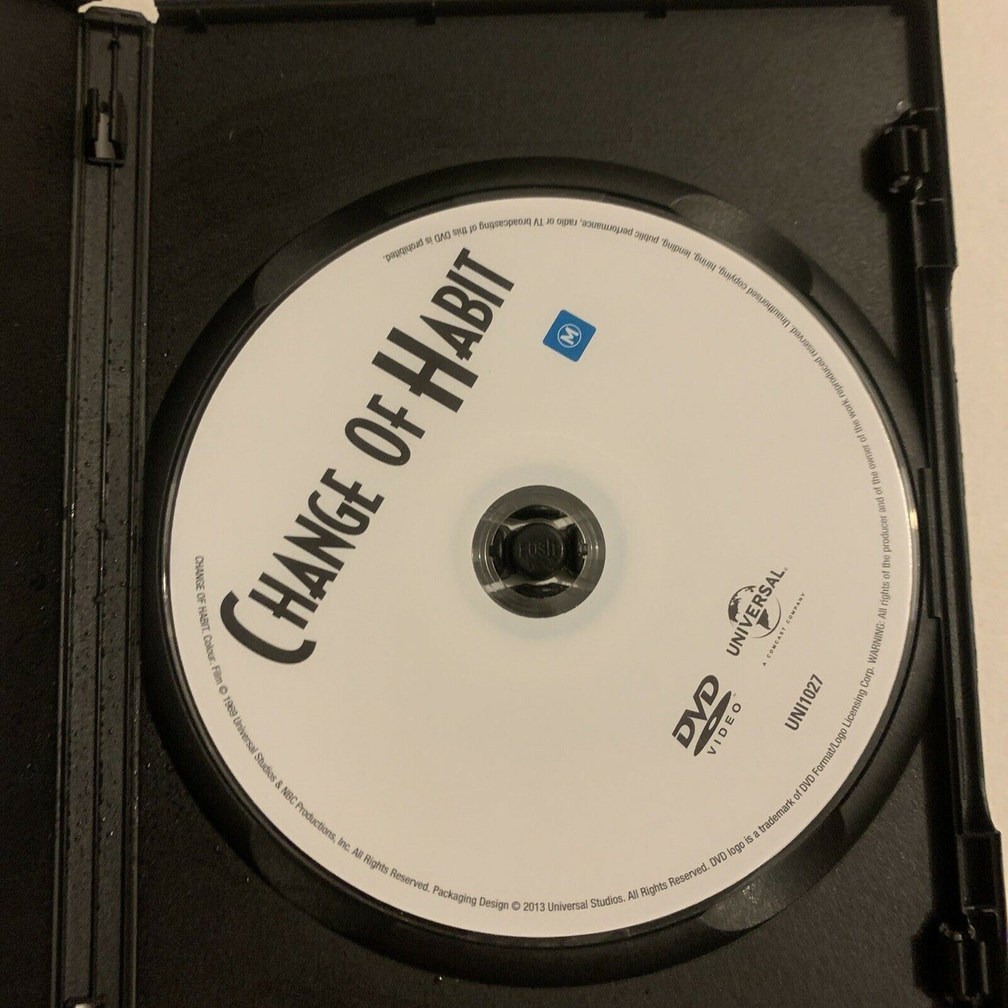 Change Of Habit (DVD, 1969) Elvis Presley, Mary Tyler Moore. Region 4