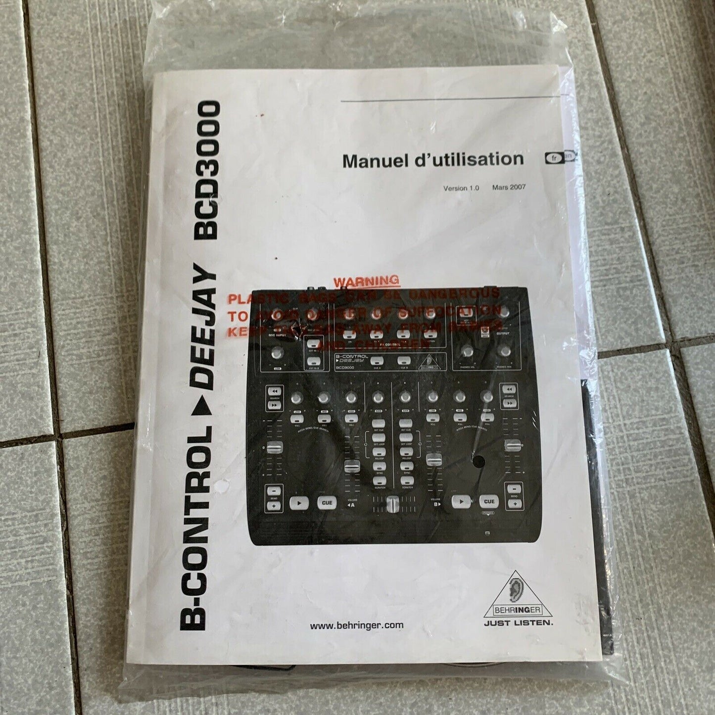 Behringer BCD3000 B-Control Deejay DJ Machine