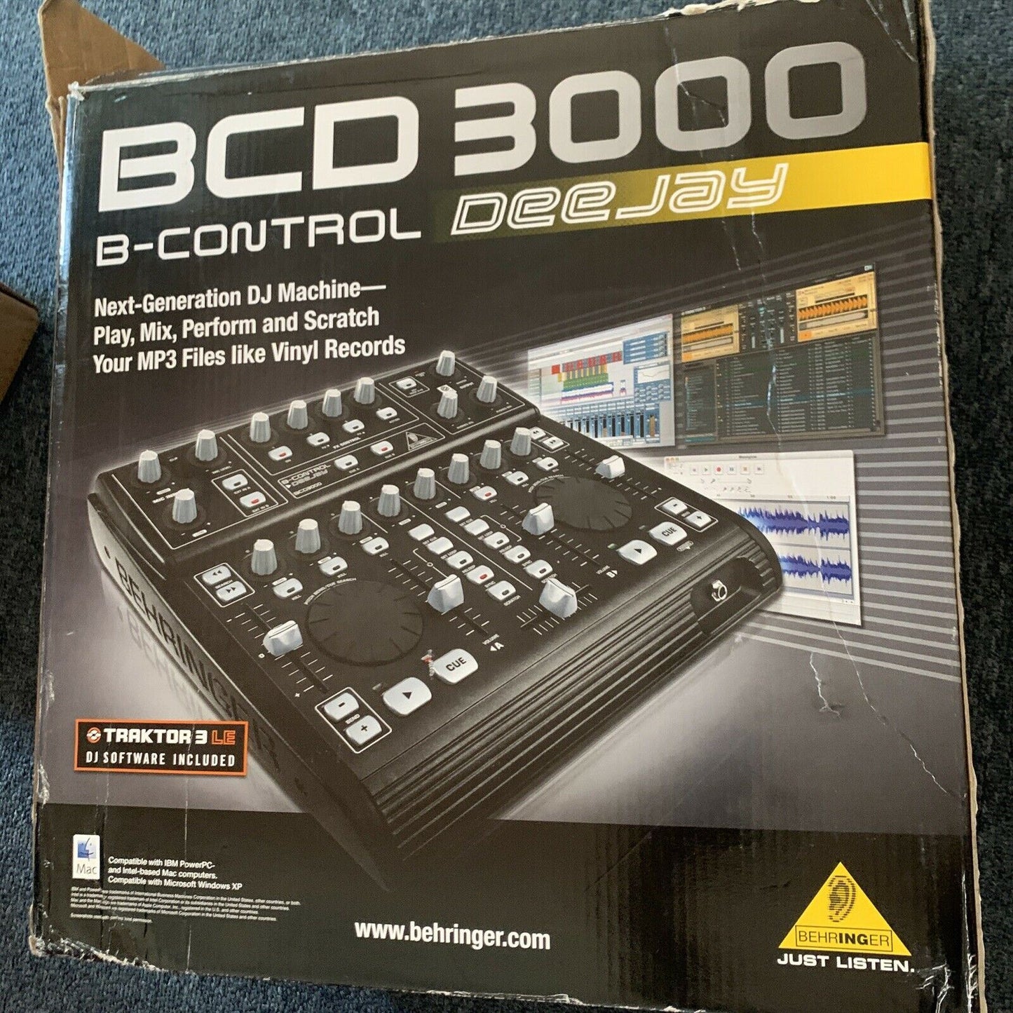 Behringer BCD3000 B-Control Deejay DJ Machine