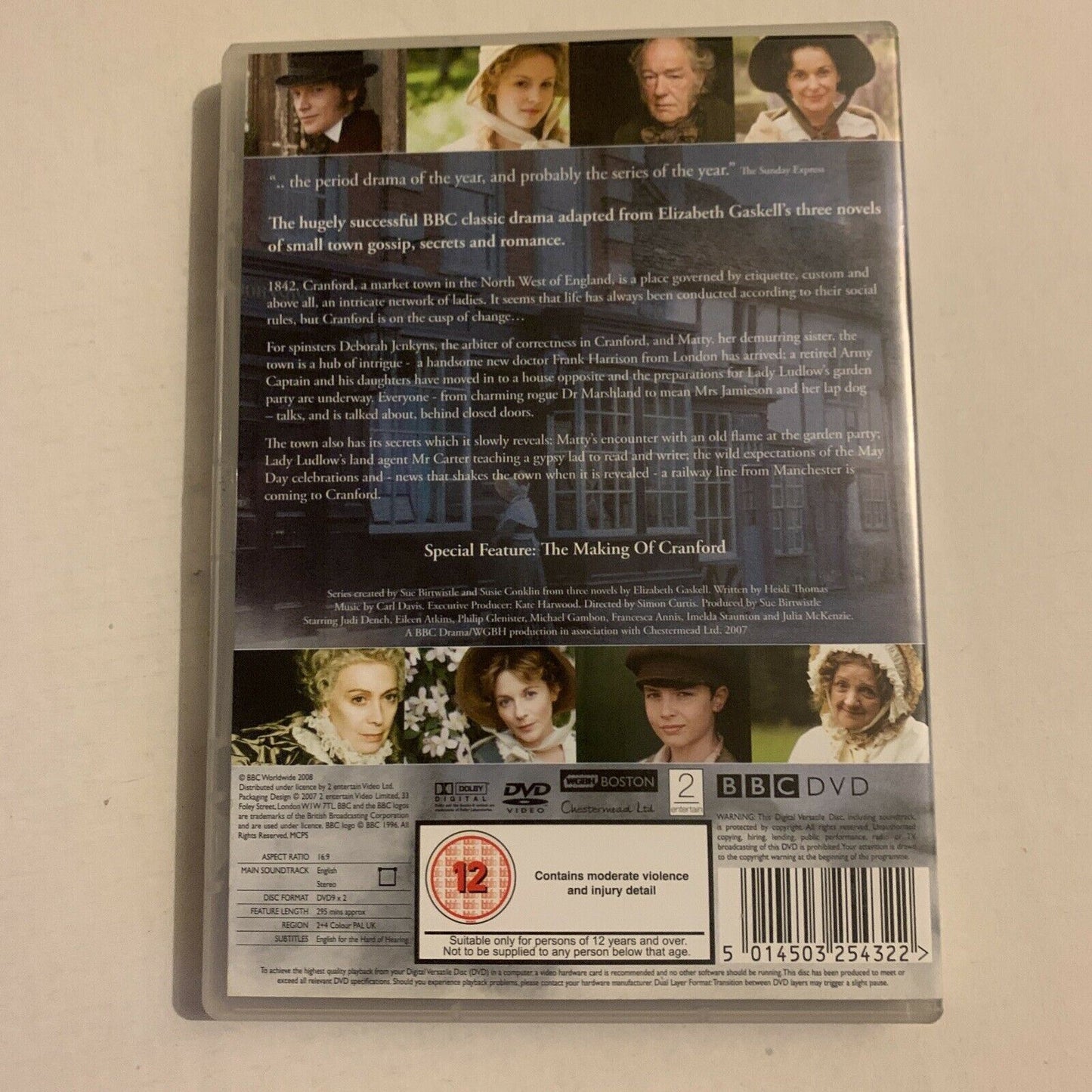 Crawford (DVD, 2007, 2-Disc) Judi Dench, Michael Gambon BBC Region 4,2