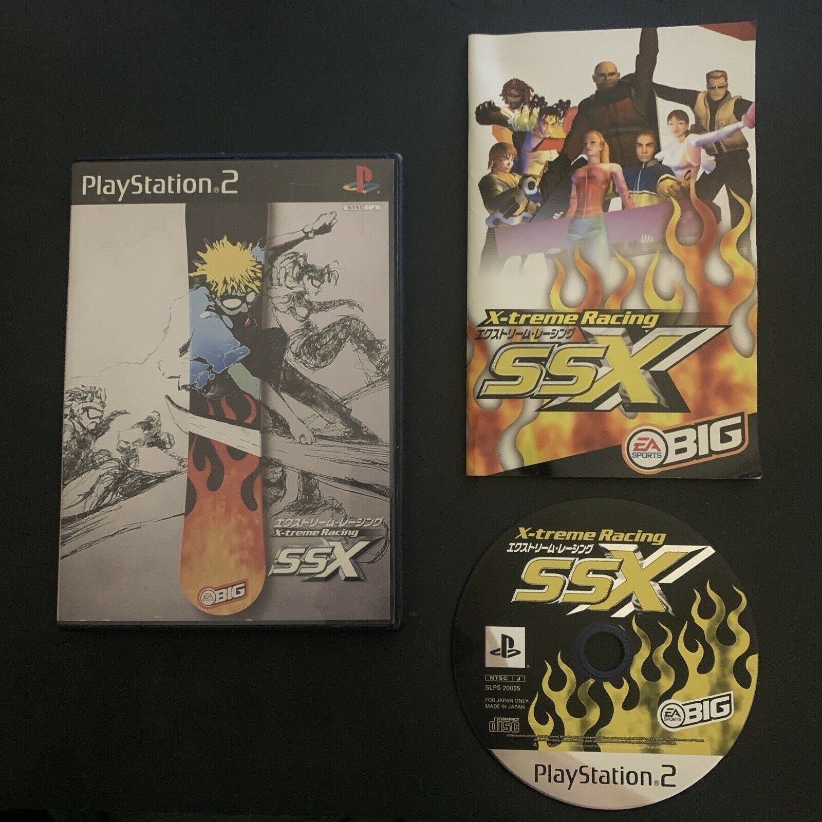 SSX X-treme Racing - PS2 Playstation 2 NTSC-J Japan Snowboarding