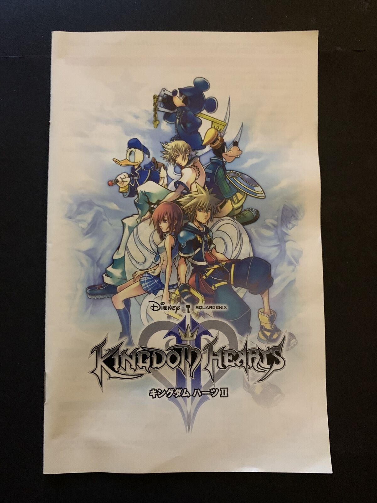 Kingdom Hearts II - PS2 Playstation NTSC-J Japan Square Action RPG Game w Manual