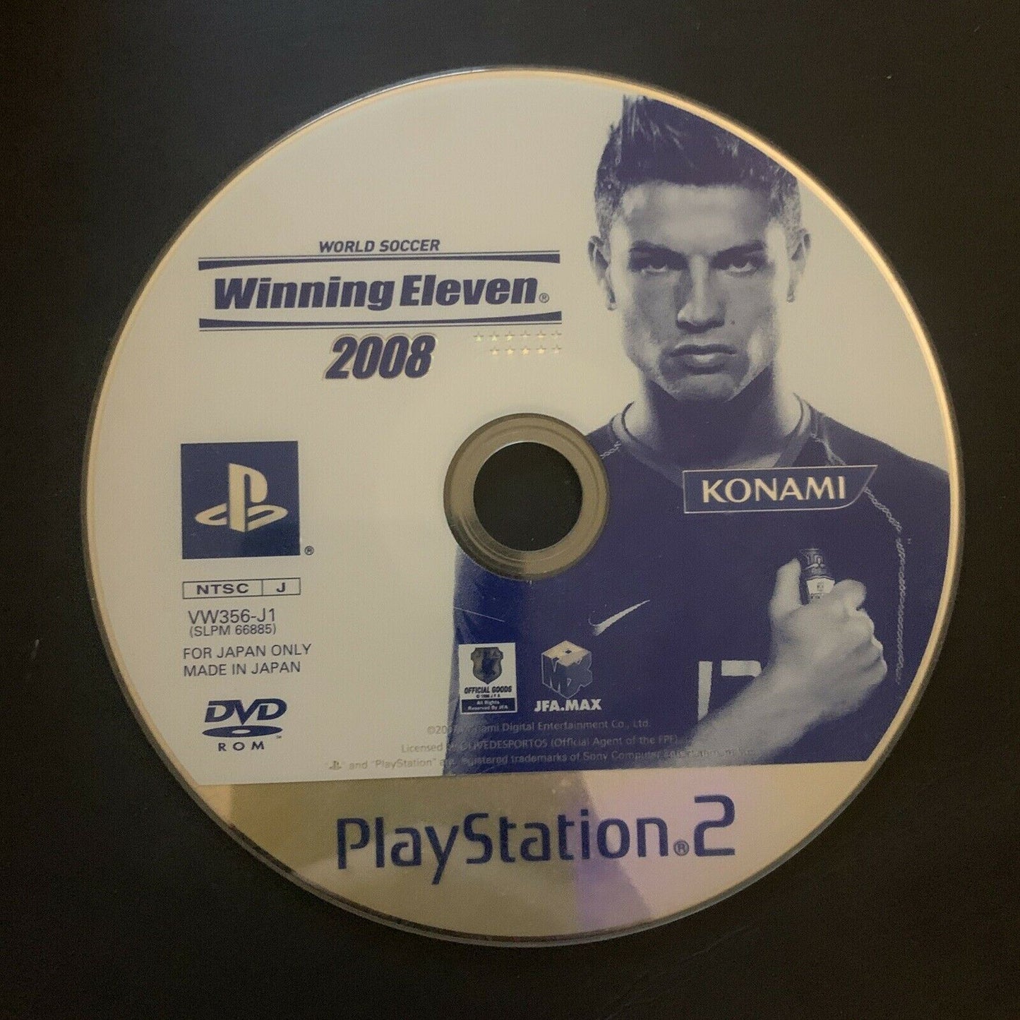 World Soccer Winning Eleven 2008 - PS2 Playstation 2 NTSC-J Japan Game w Manual