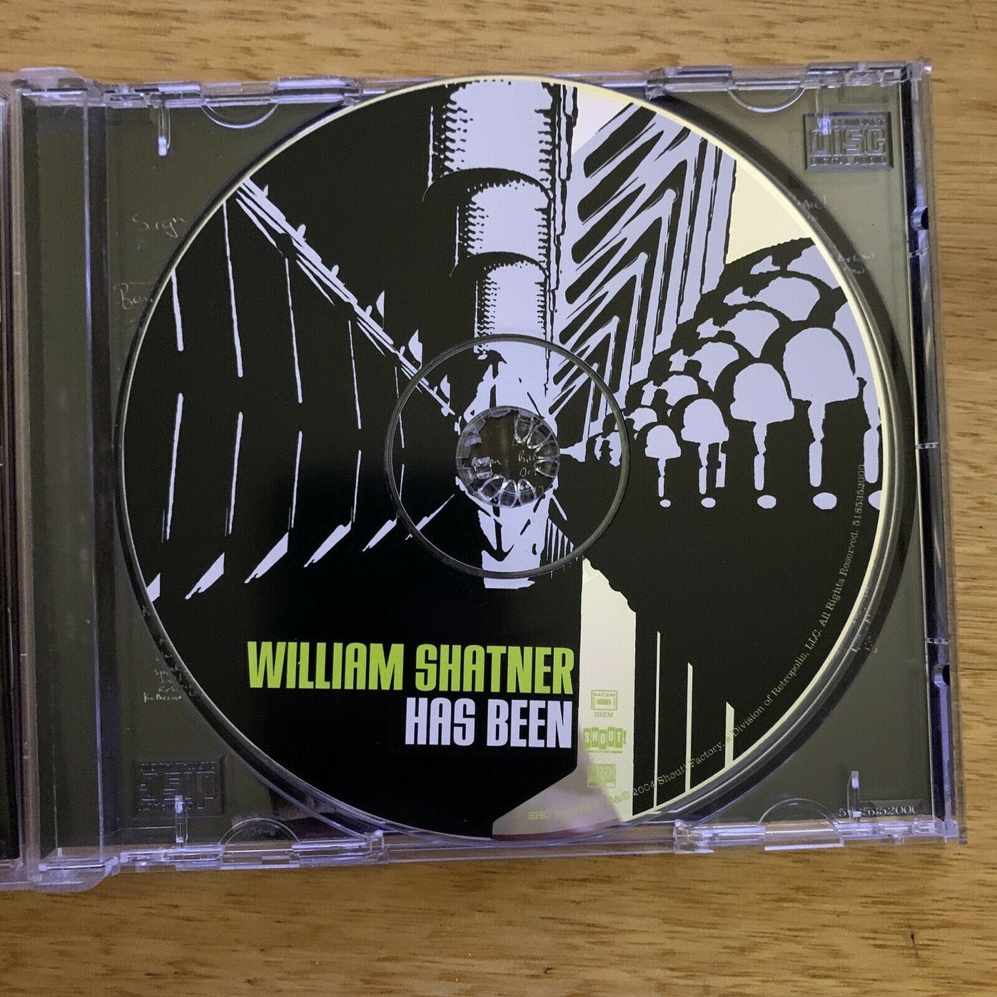 William Shatner - Has Been (CD) Album with Ben Folds, Nick Hornby, Jarvis Cocker