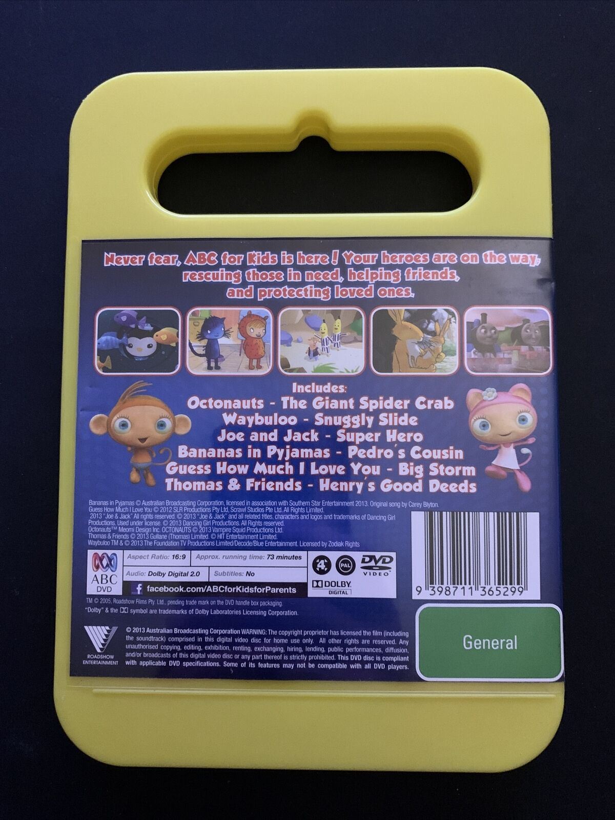 Heroes On The Way - ABC For Kids (DVD) Thomas Tank, Octonauts, Waybu All Regions