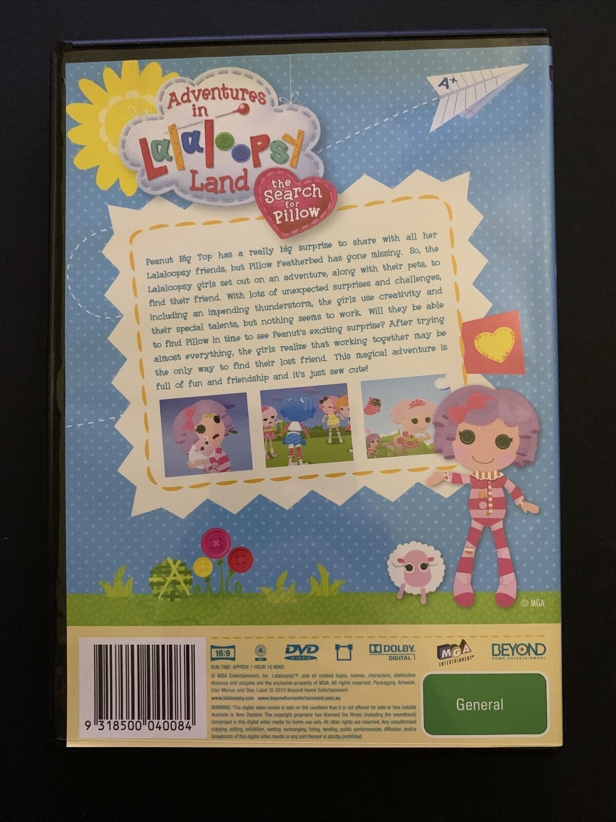Adventures In Lalaloopsy Land - The Search For Pillow (DVD) All Regions