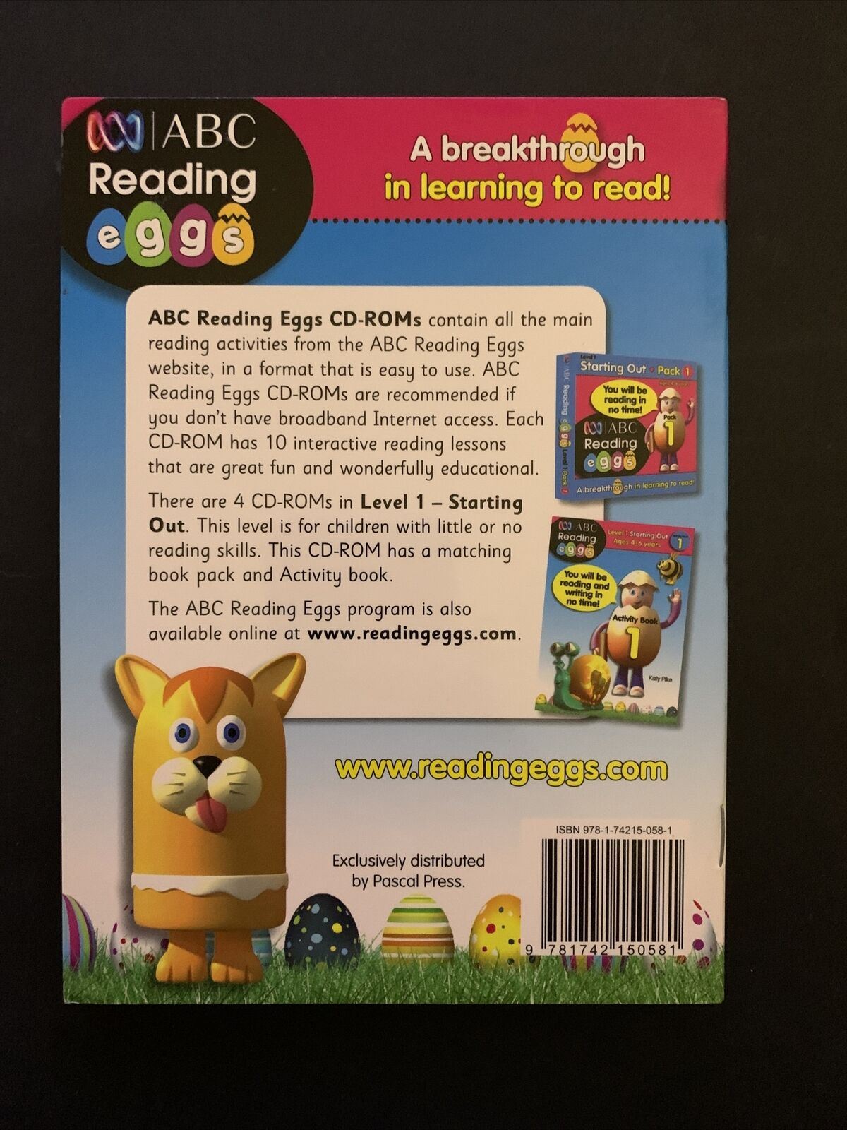 ABC Reading Eggs 1-4 CD-ROM - Learning to Read for Kids Education Ages 4-6 years