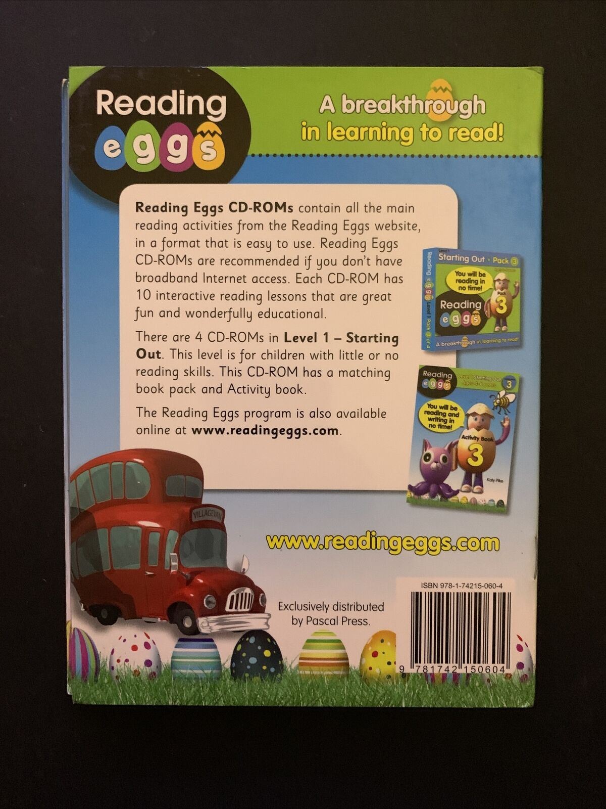 ABC Reading Eggs 1-4 CD-ROM - Learning to Read for Kids Education Ages 4-6 years