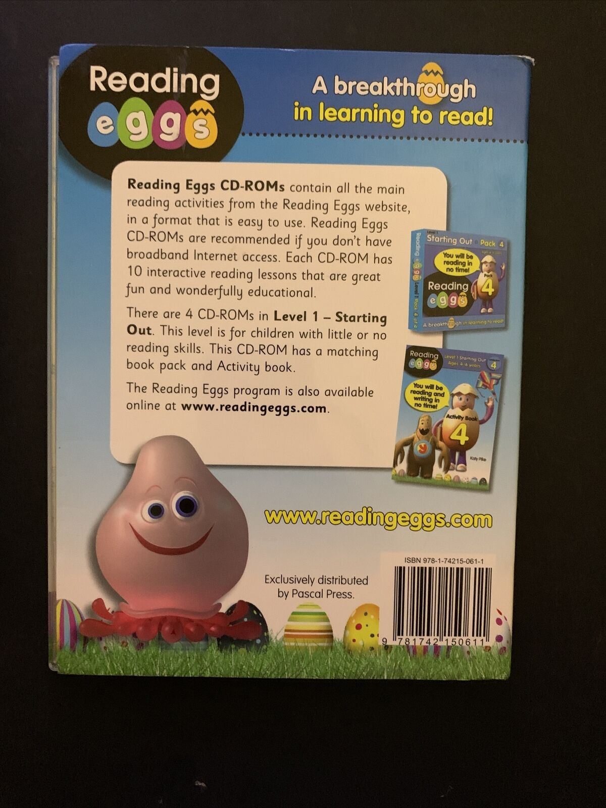 ABC Reading Eggs 1-4 CD-ROM - Learning to Read for Kids Education Ages 4-6 years