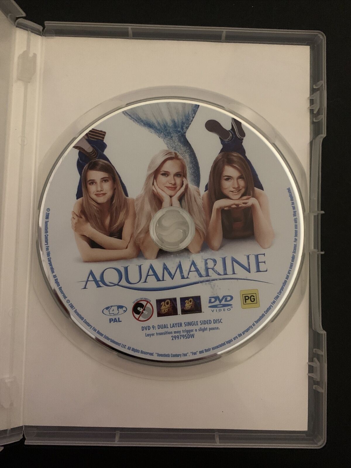 Aquamarine (DVD, 2006) Emma Roberts, JoJo, Sara Paxton. Region 4