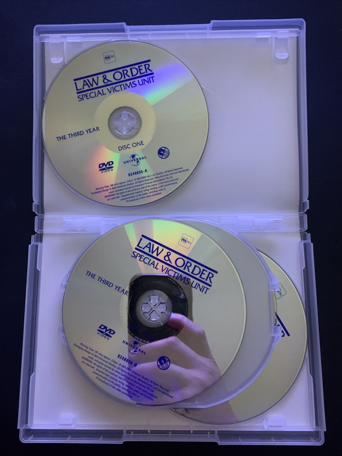 Law & Order - Special Victims Unit : Season 3 (DVD) Region 4,2,5