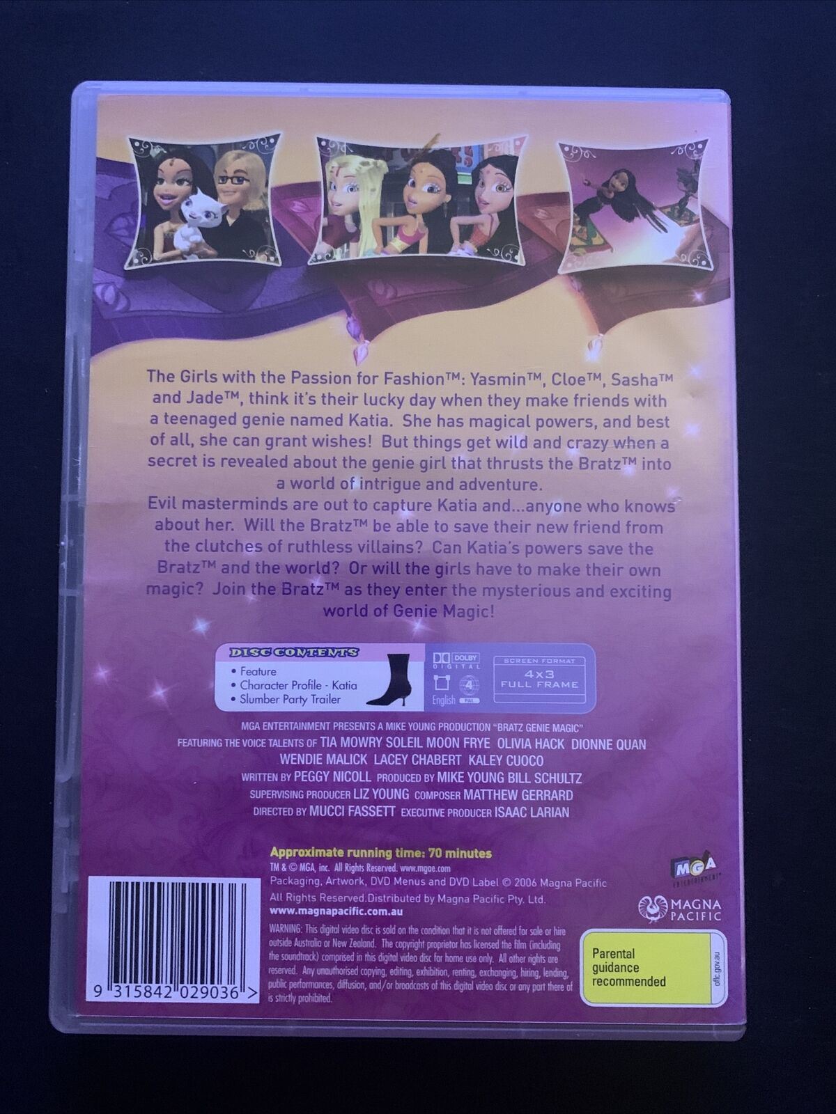 2x Bratz: Genie Magic & Starring Stylin (DVD) Region 4
