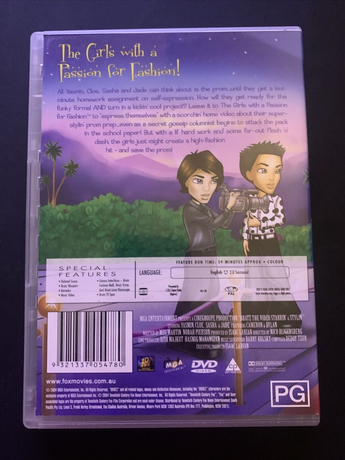 2x Bratz: Genie Magic & Starring Stylin (DVD) Region 4