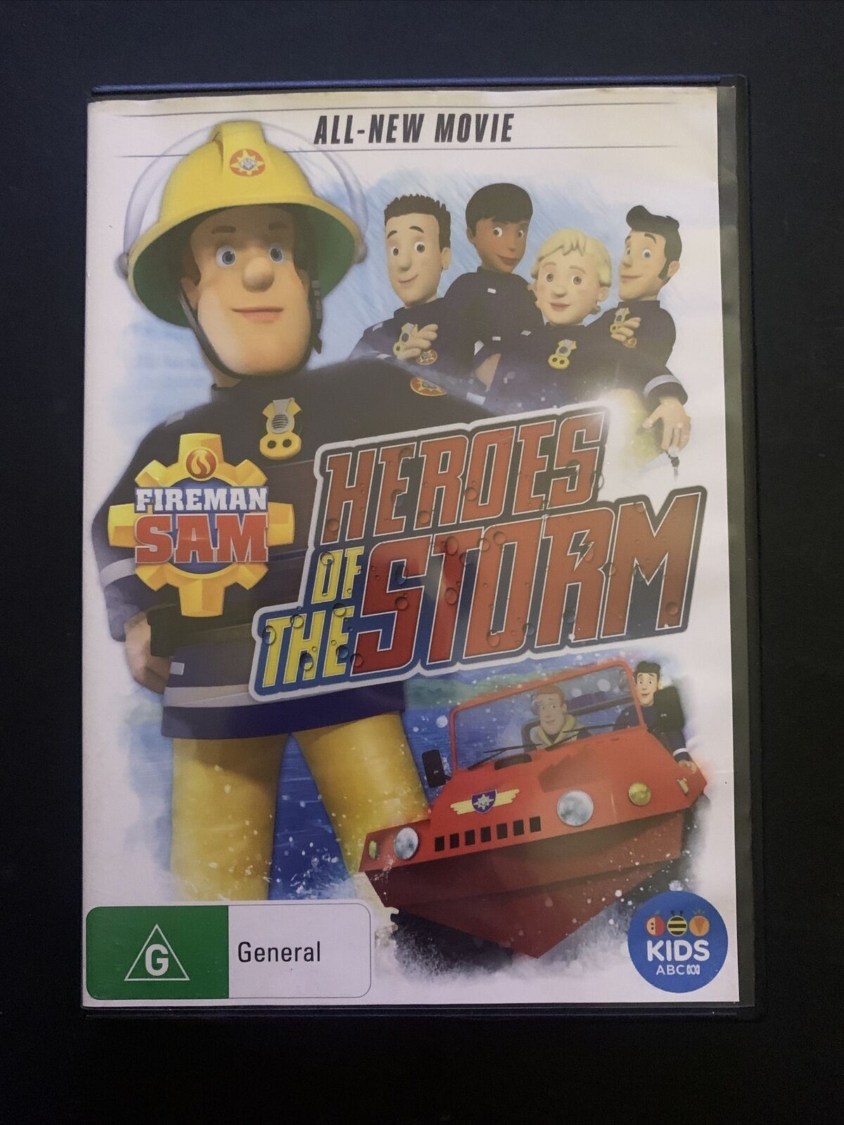 Fireman Sam Heroes Of The Storm DVD 2014 All Regions Retro Unit