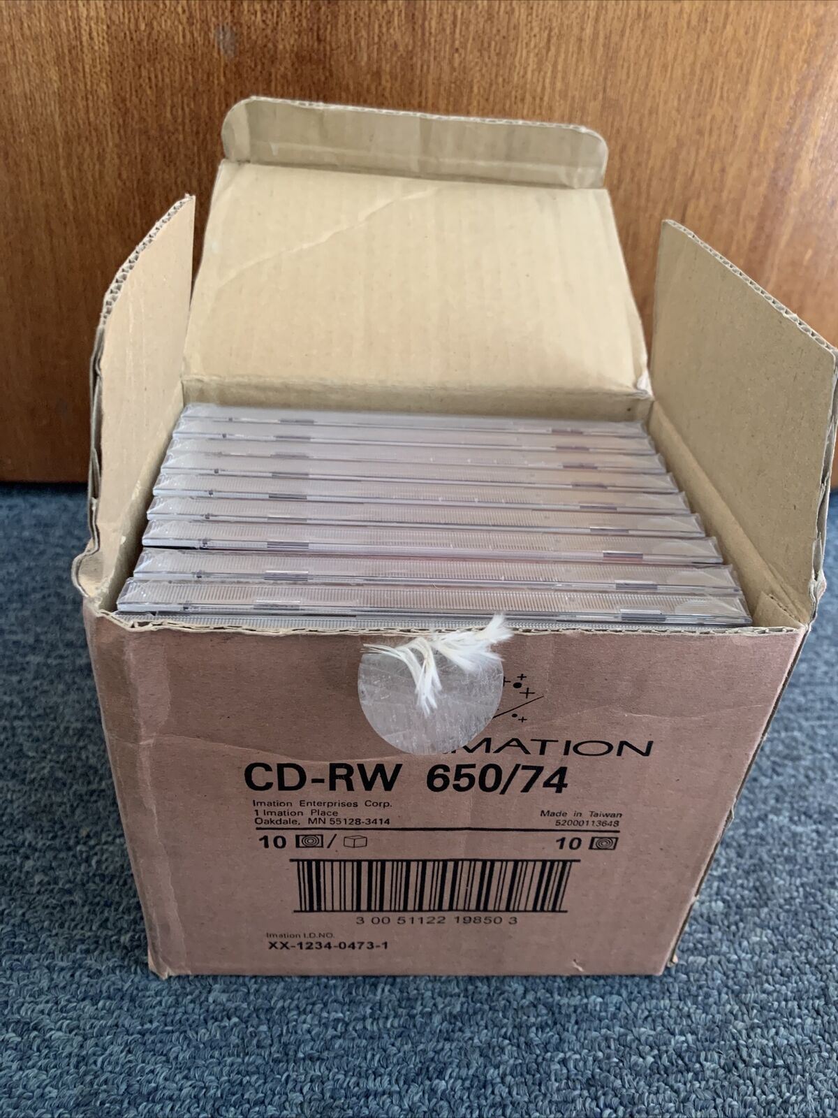Imation 10x CD-RW 650/74 Blank Rewritable CD's