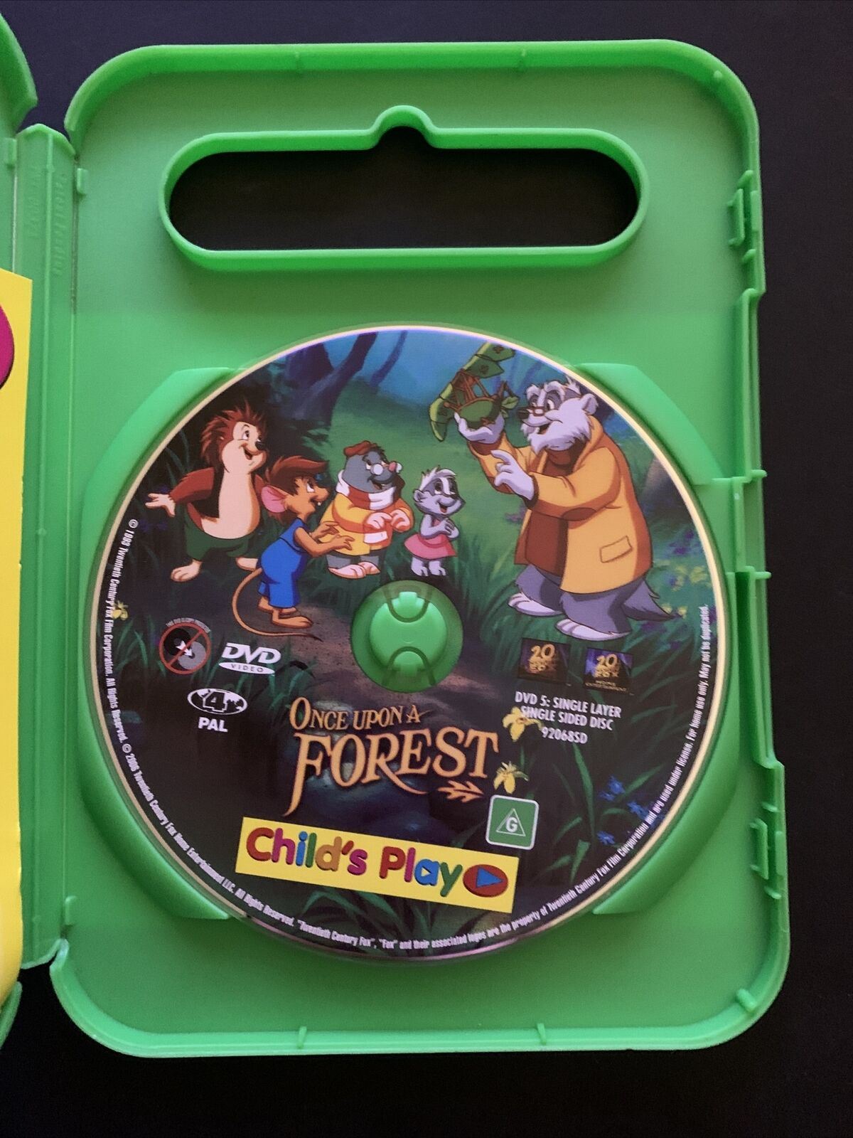 Once Upon A Forest (DVD, 1993) Michael Crawford, Ben Vereen. Region 4&2