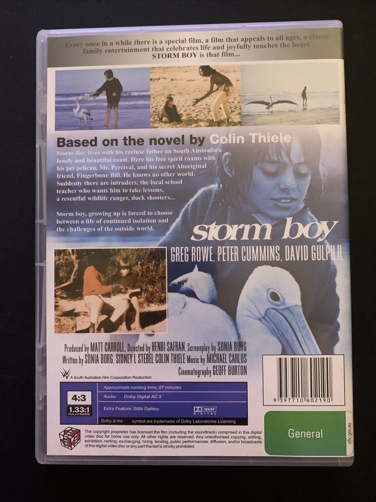 Storm Boy - Special Anniversary Edition (DVD, 1976) Greg Rowe. All Regions