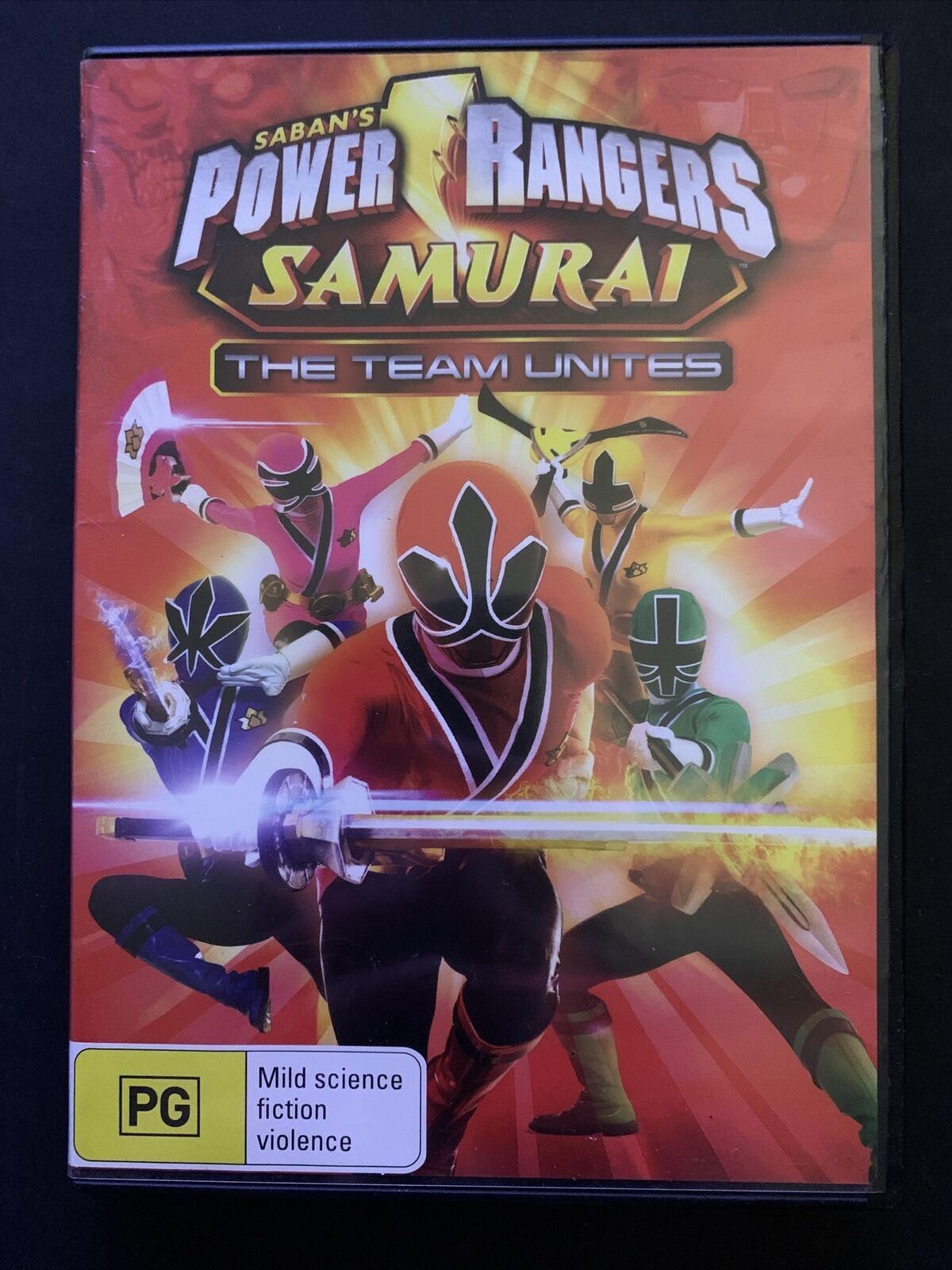 Power Rangers Samurai - The Team Unites (DVD) Region 4 – Retro Unit