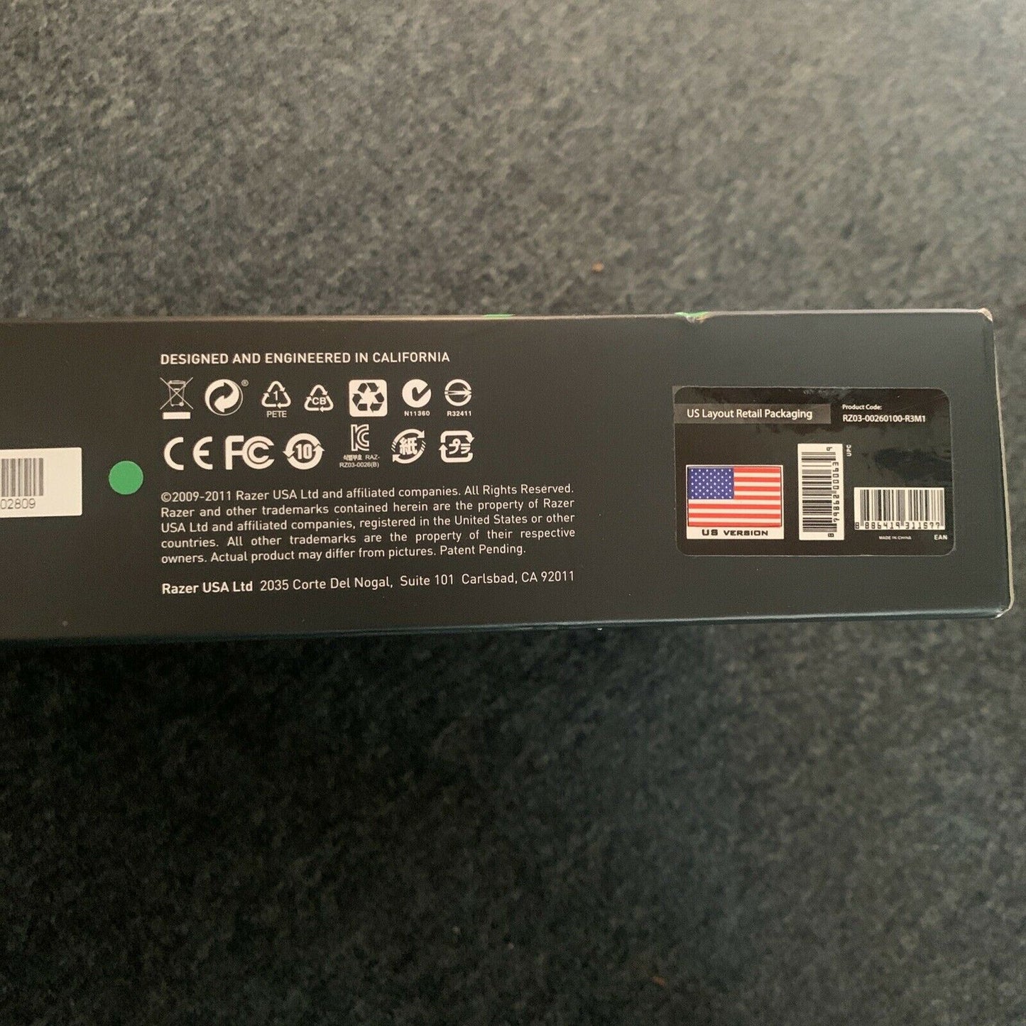 Razer Arctosa Gaming Keyboard USB