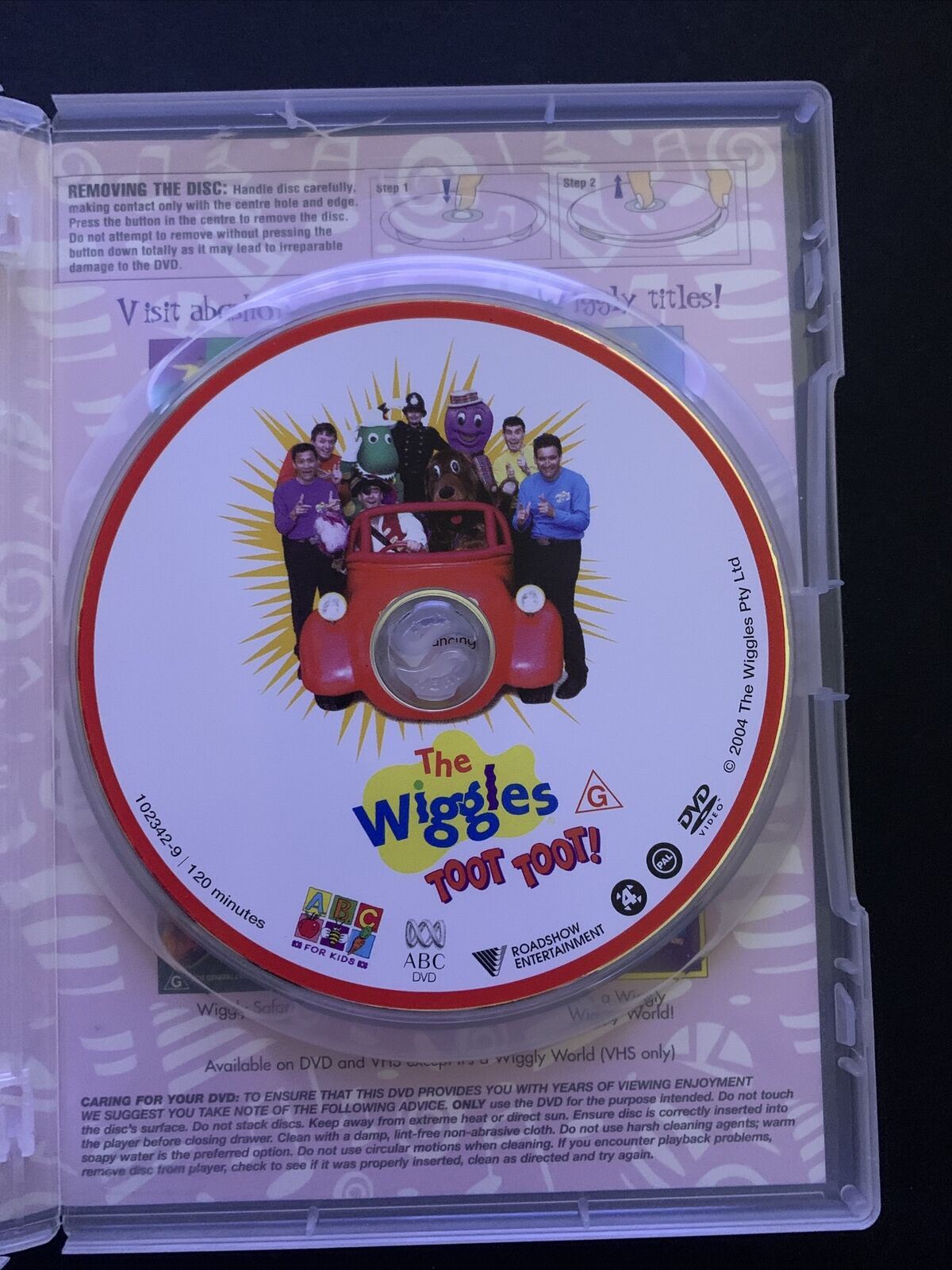 The Wiggles - Toot Toot (DVD, 1999) All Regions
