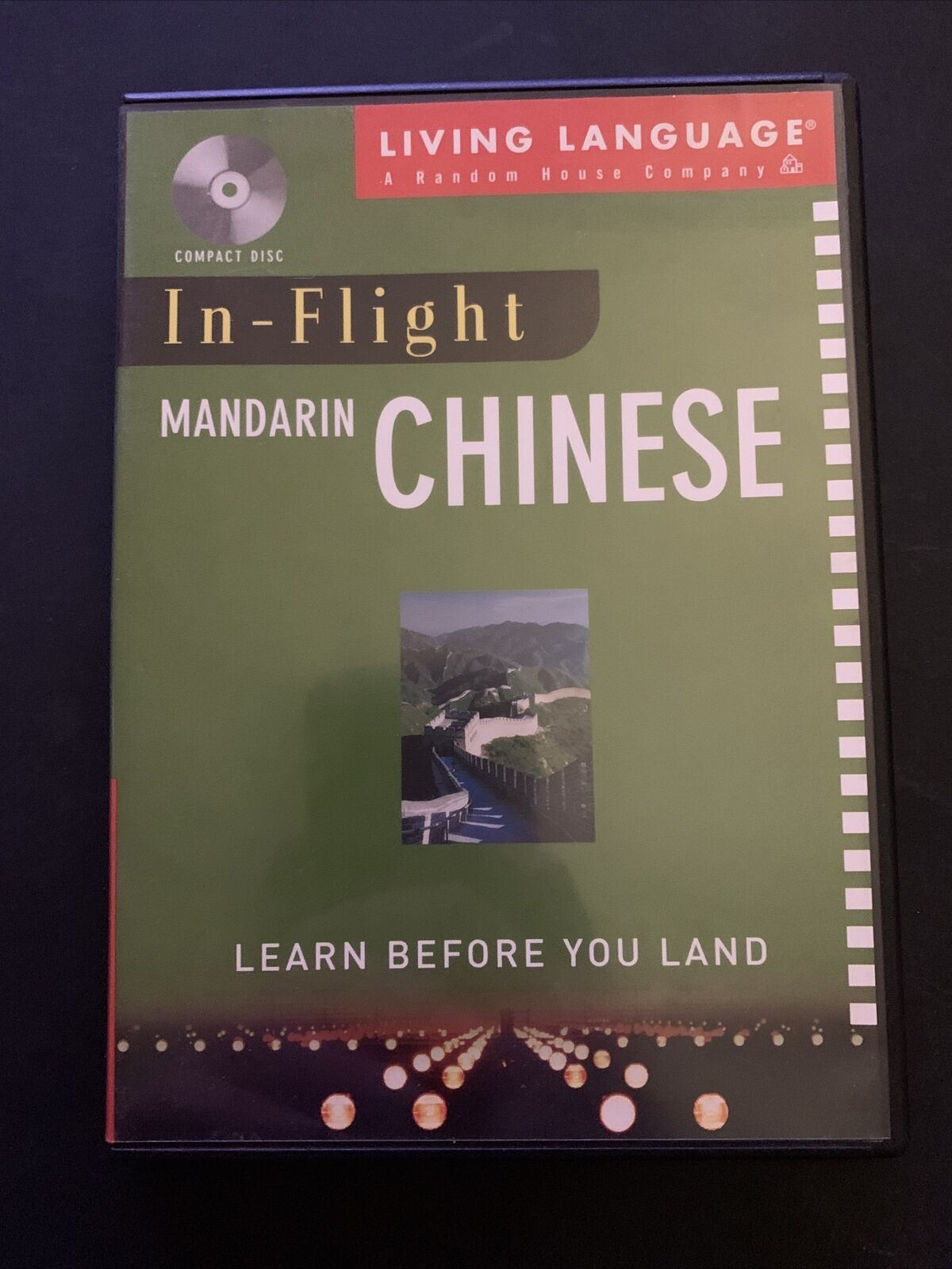 In-Flight Mandarin Chinese - Learn Before You Land CD Audio
