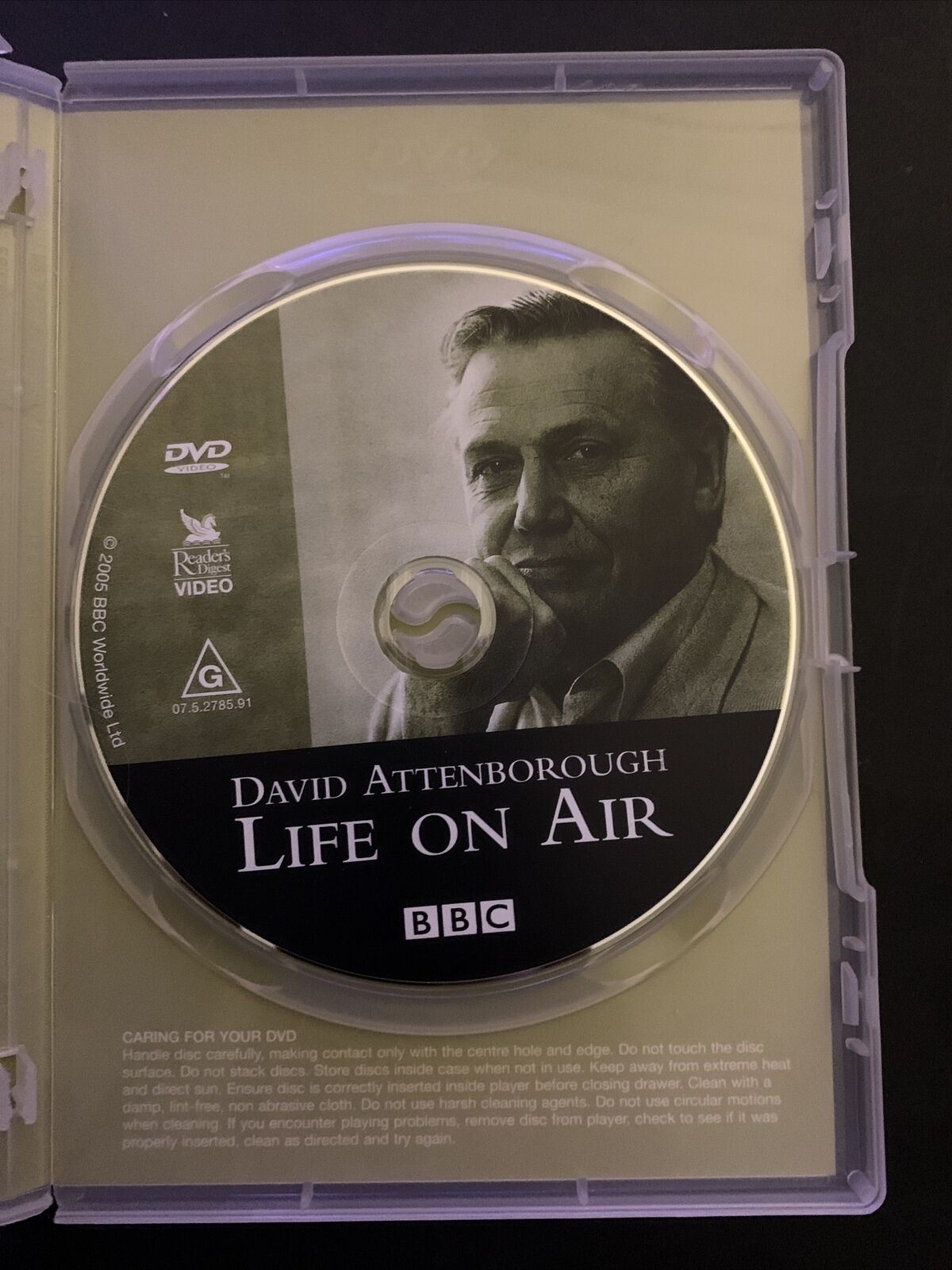 David Attenborough - Life On Air (DVD, 2010) BBC. Region 4