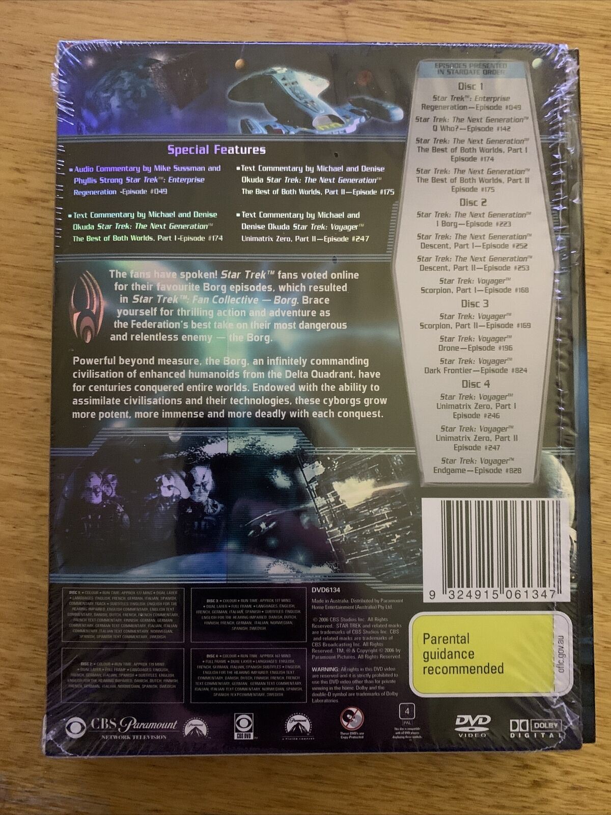 Star Trek - Fan Collective Borg (DVD) Region 4&2