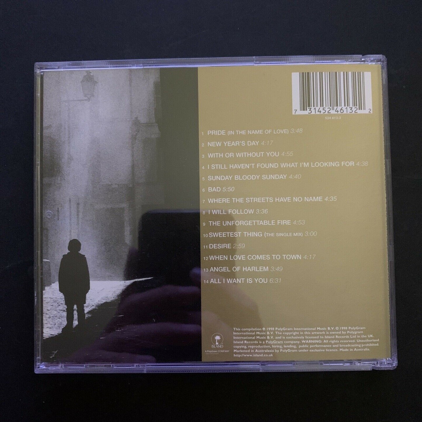 The Best of 1980-1990 (CD, 1998, Island) Album