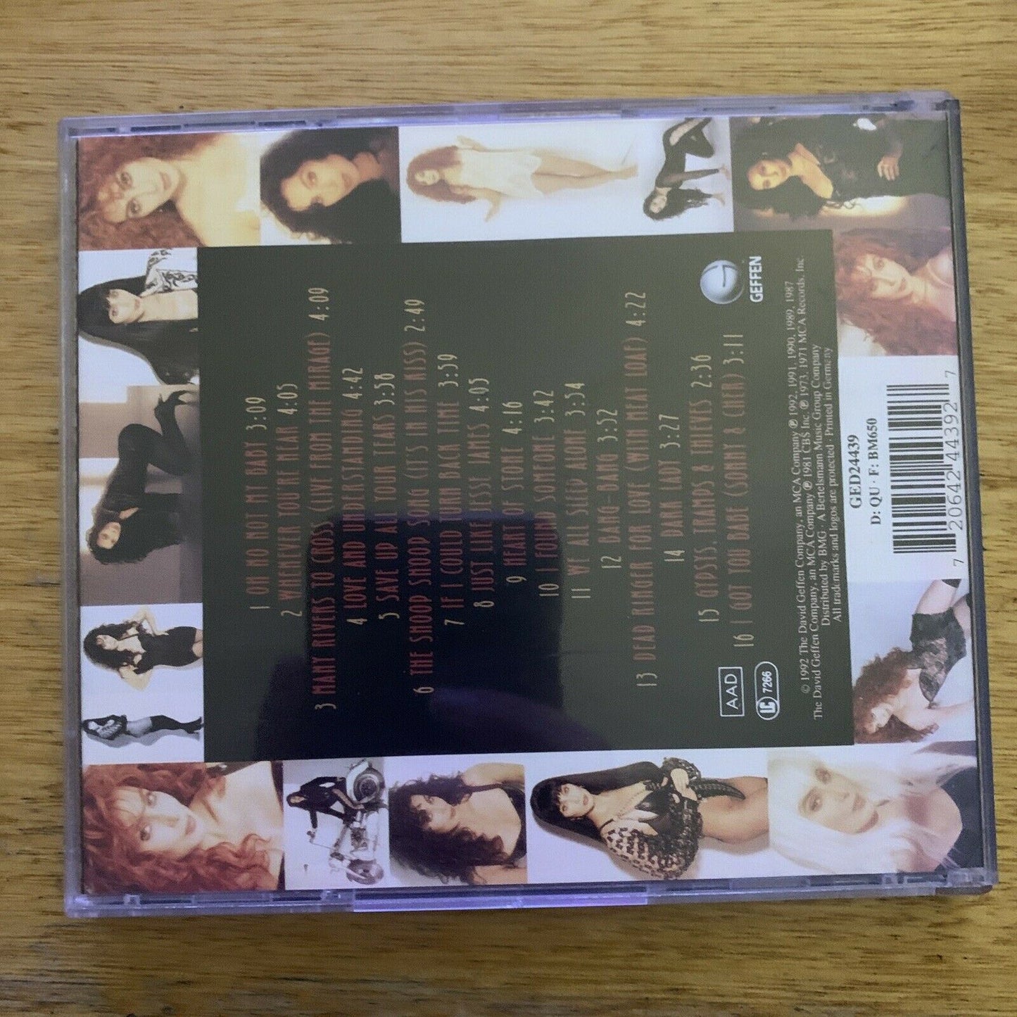 Cher's Greatest Hits: 1965-1992 by Cher (CD, 1992, Geffen)