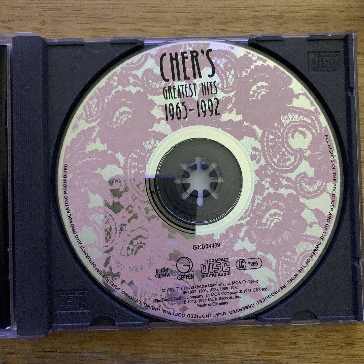 Cher's Greatest Hits: 1965-1992 by Cher (CD, 1992, Geffen)