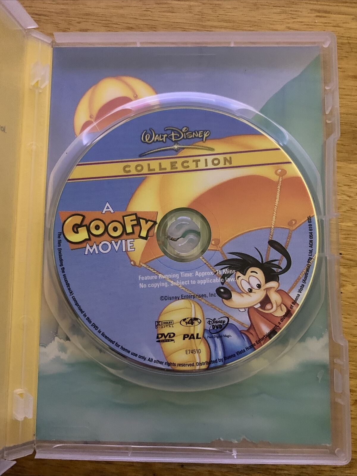 A Goofy Movie (DVD, 1995) Disney Animation Film. Region 4&2