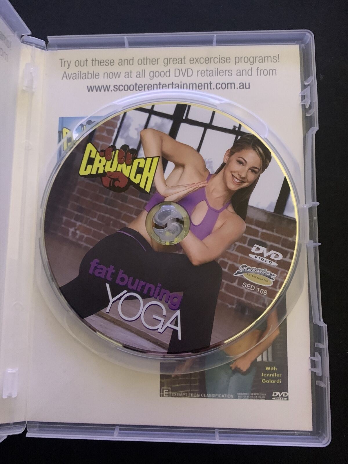 Crunch Fat Burning Yoga (DVD) Burn Fat - Lose Weight! All Regions