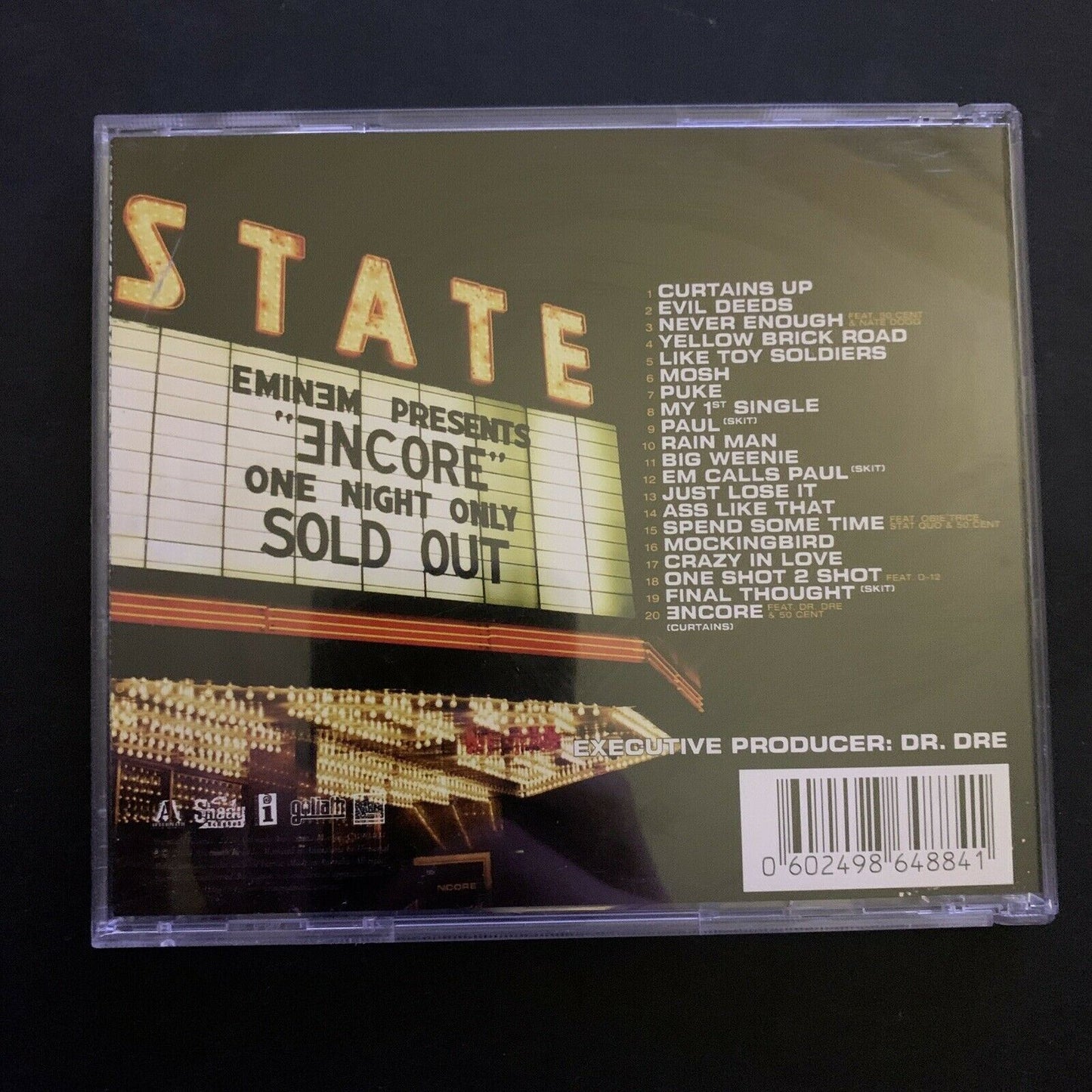 Eminem Encore (CD, 2004, Interscope) Album