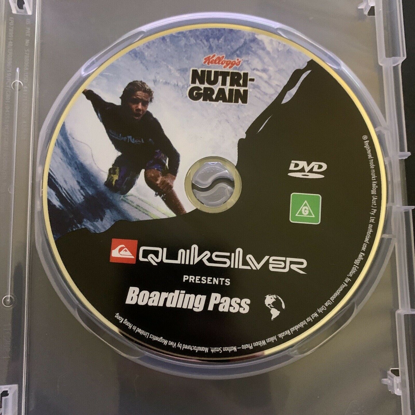 Kellogg's Nutri-Grain Quiksilver Boarding Pass (DVD) All Regions