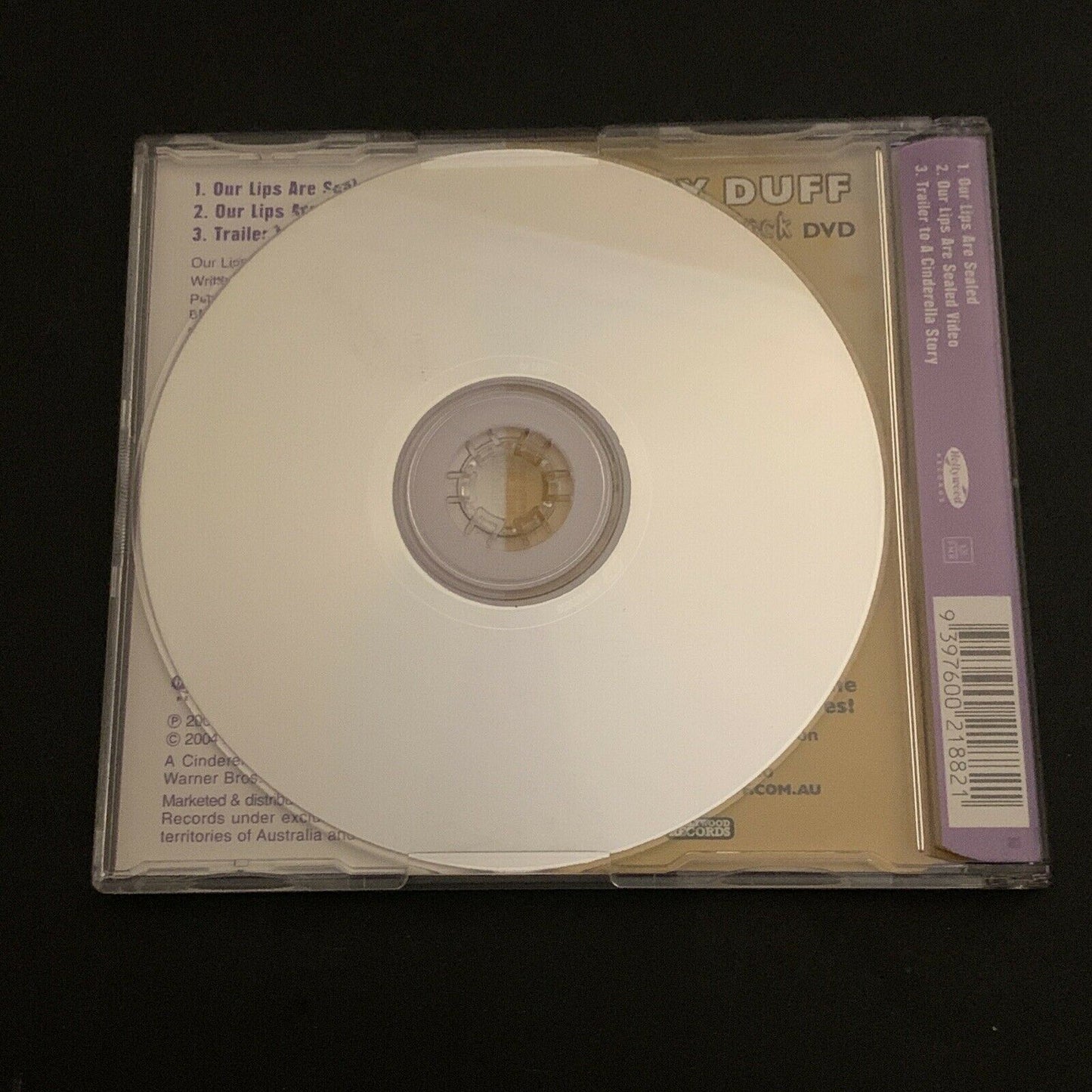 Hilary & Haylie Duff Our Lips Are Sealed - Rare Australian Enhanced CD Single