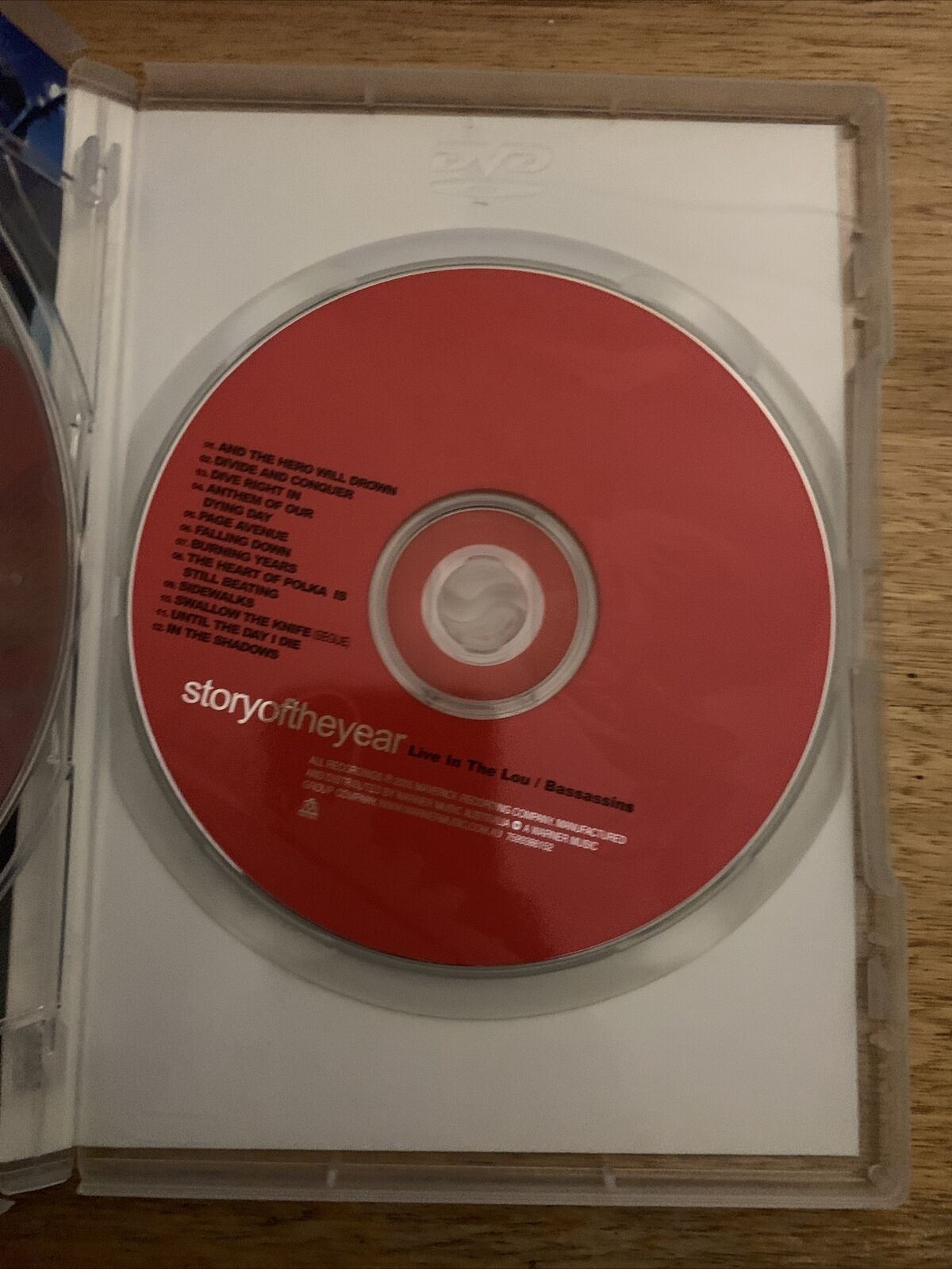 Story Of The Year - Live In The Lou / Bassassins (DVD & CD, 2005) All Regions