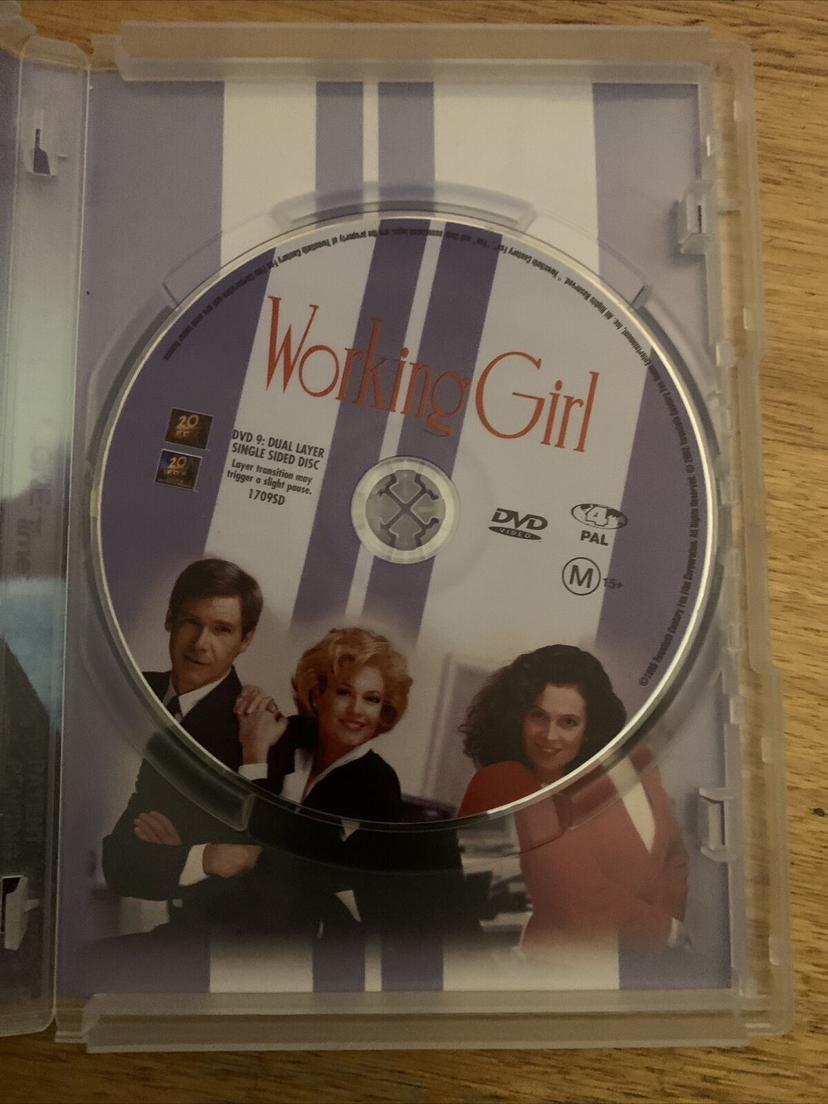 Working Girl (DVD, 1988) Melanie Griffith, Harrison Ford. Region 4&2