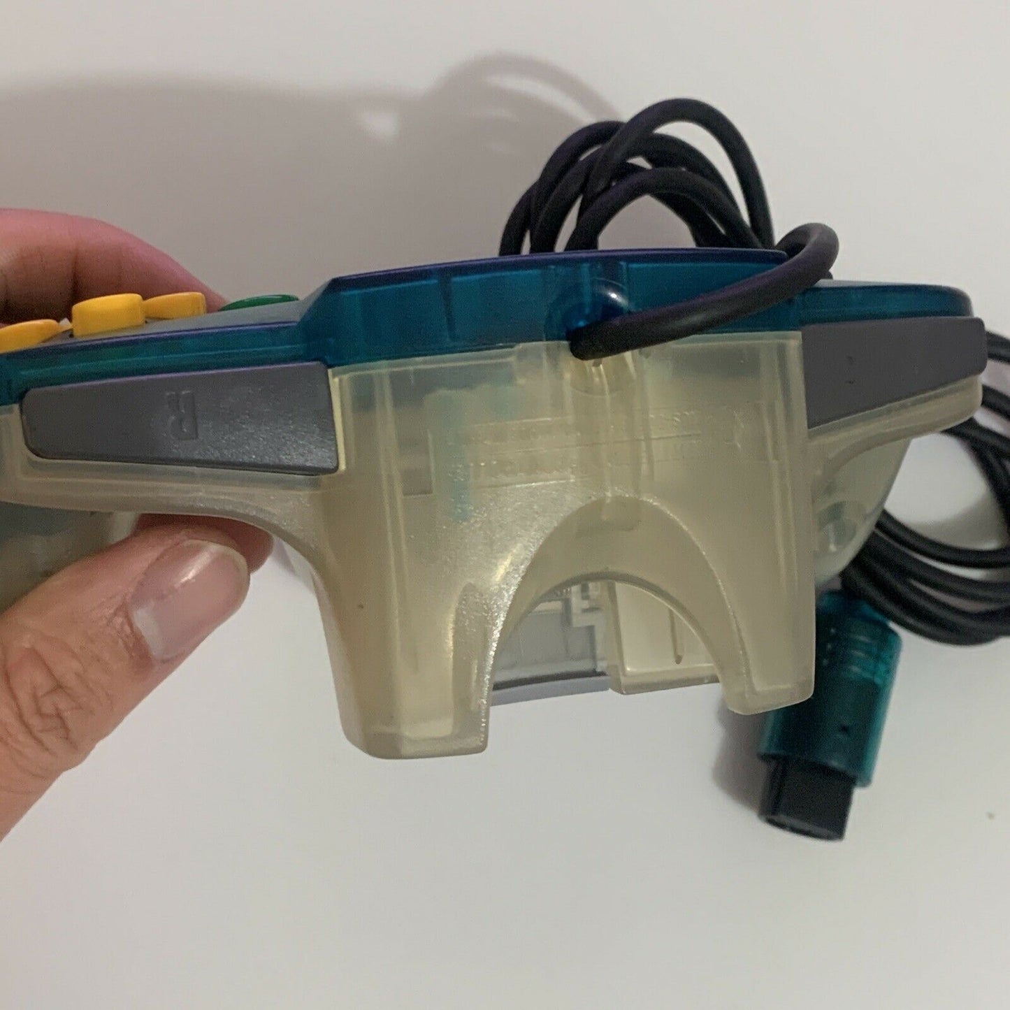 Genuine Nintendo N64 Controller Transparent Green & Clear NUS-004