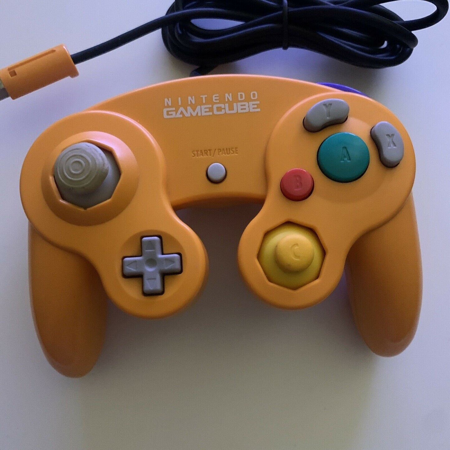 Genuine Nintendo GameCube Controller Spice Orange - 100% Genuine & Working