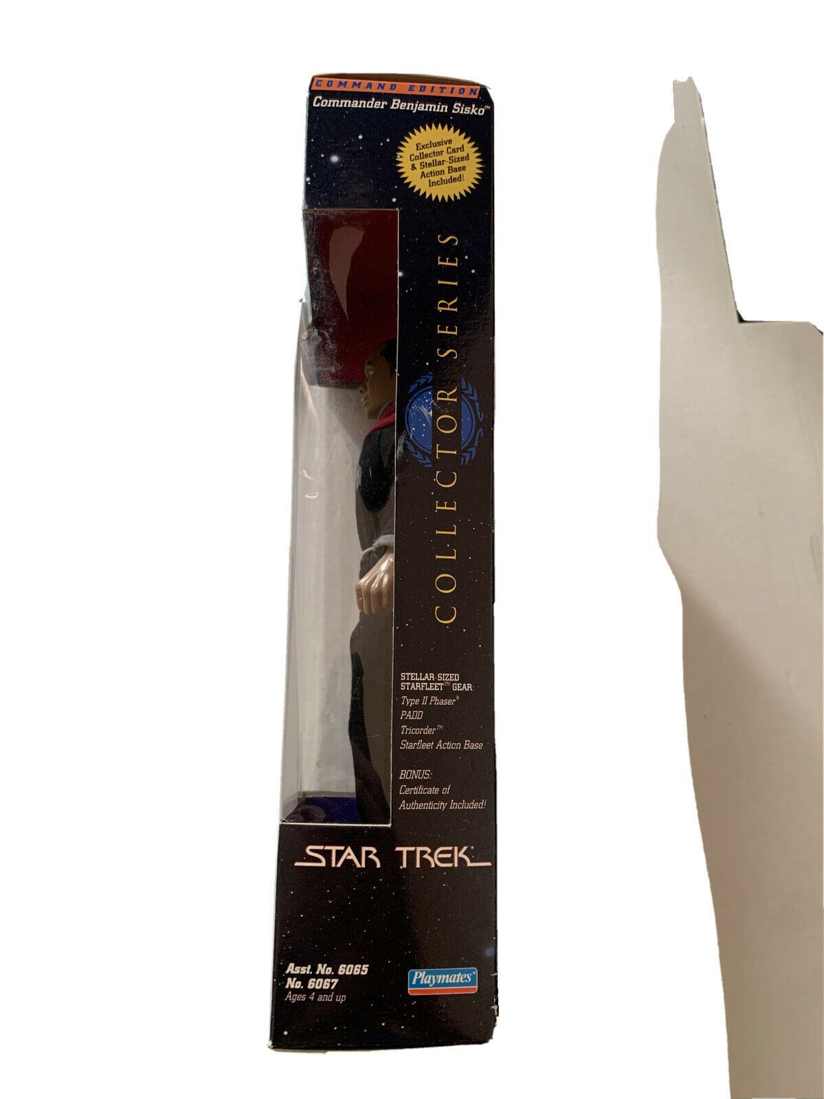 Star Trek Collector Series Commander Benjamin Sisko 1994 Playmates NIB