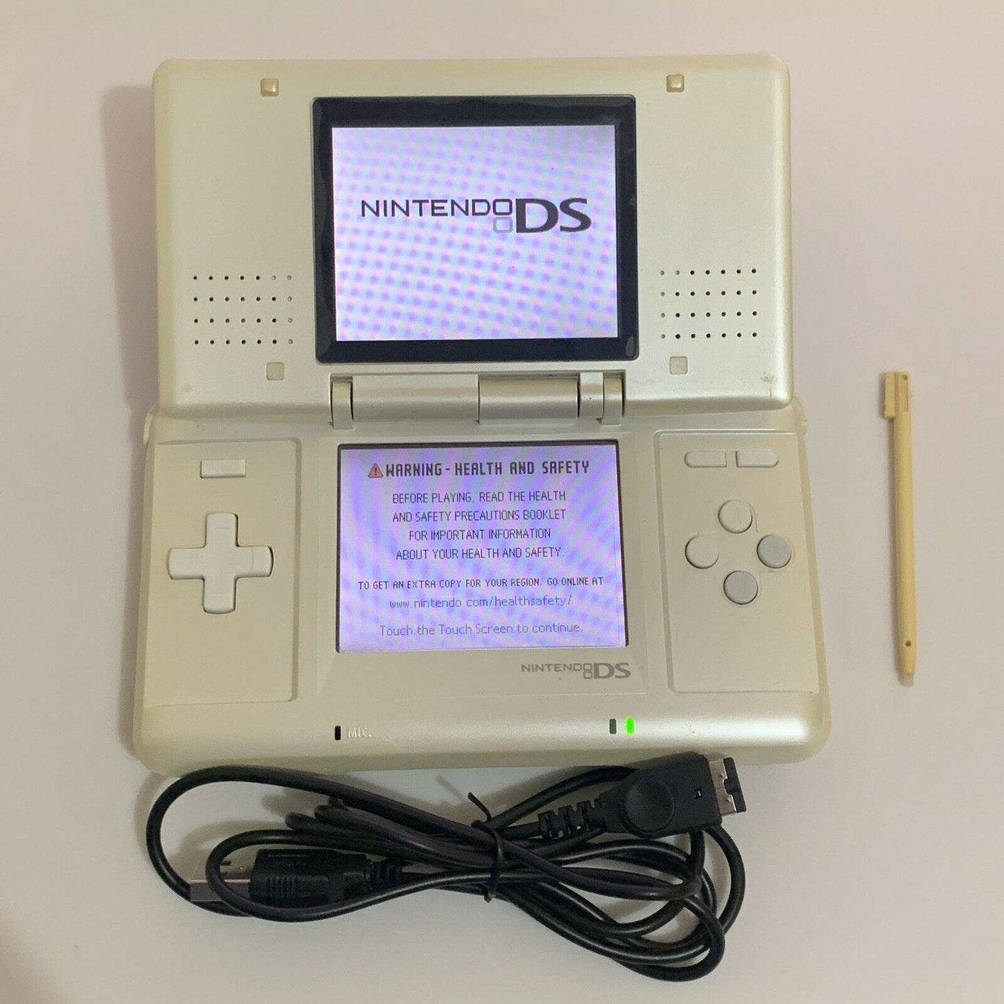 Nintendo DS Original Handheld Console & USB Charger NTR-001