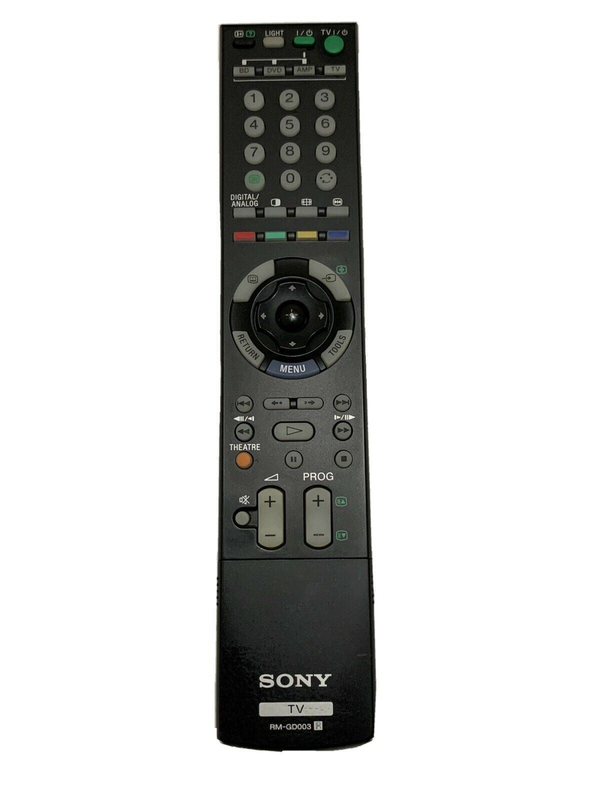 Sony RM-GD003 Remote Control *No Battery Cover