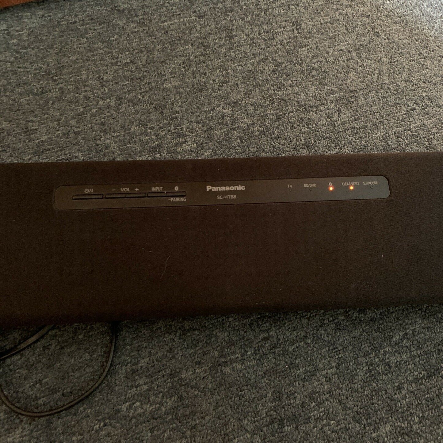 Panasonic SC-HTB8 80W Channels Wireless Bluetooth Optical Sound Bar 75cm long