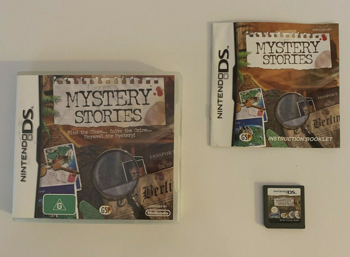 Mystery Stories: Curse Of The Ancient Spirits - Nintendo DS Hidden Object Game