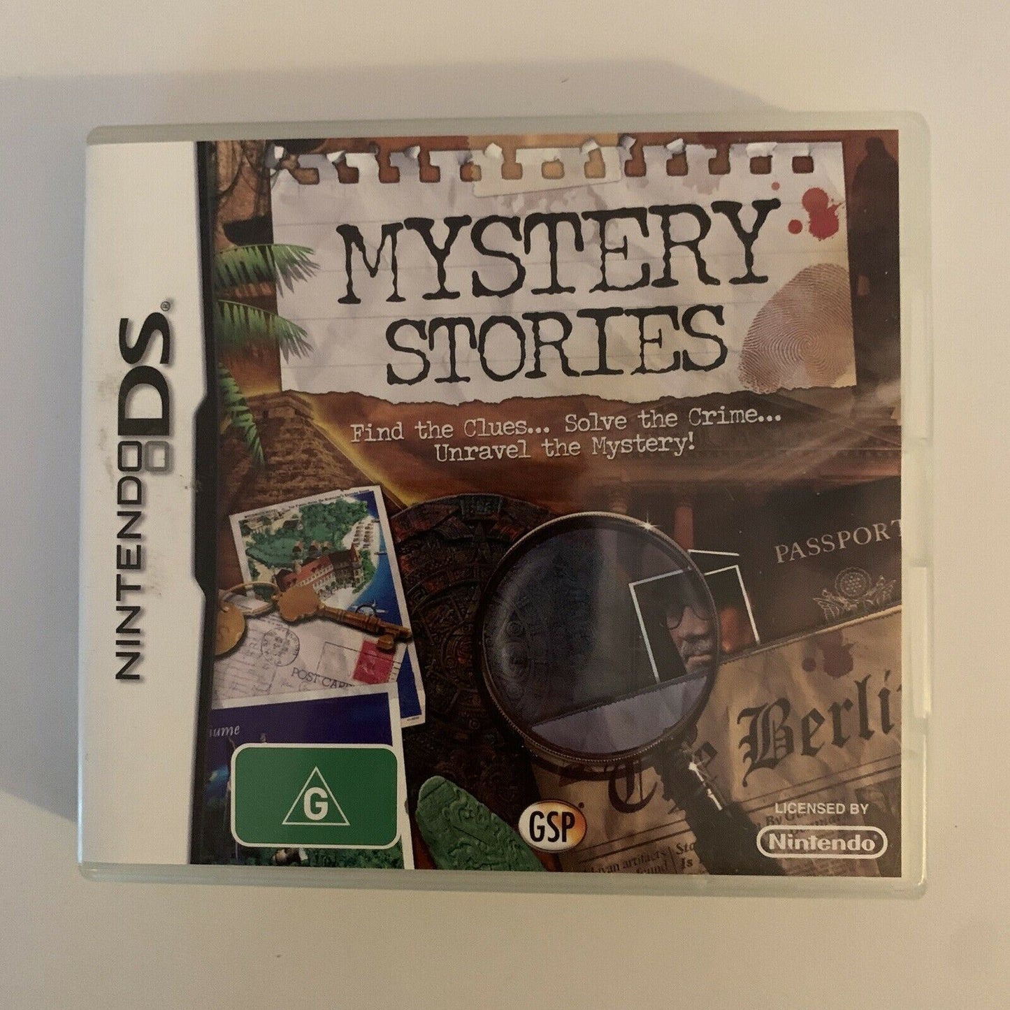 Mystery Stories: Curse Of The Ancient Spirits - Nintendo DS Hidden Object Game