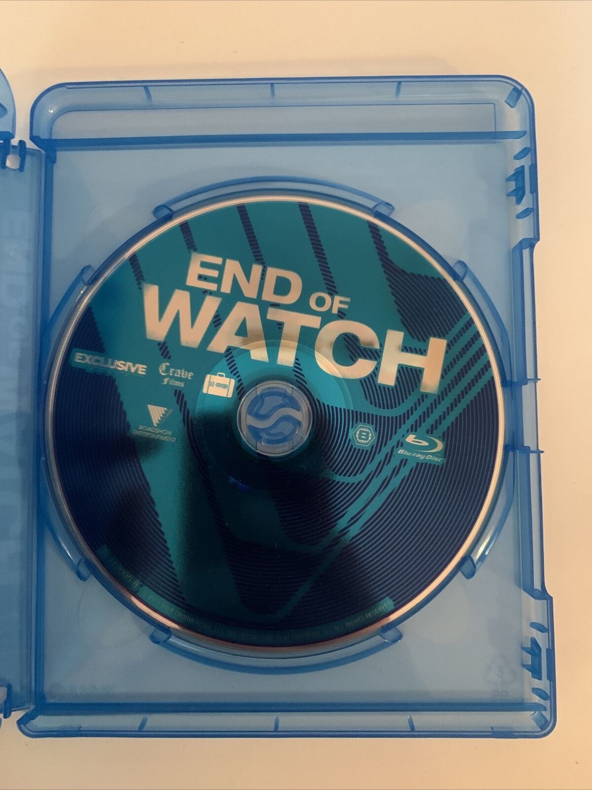 End Of Watch (Blu-ray, 2012) Jake Gyllenhaal, Michael Peña. Region B