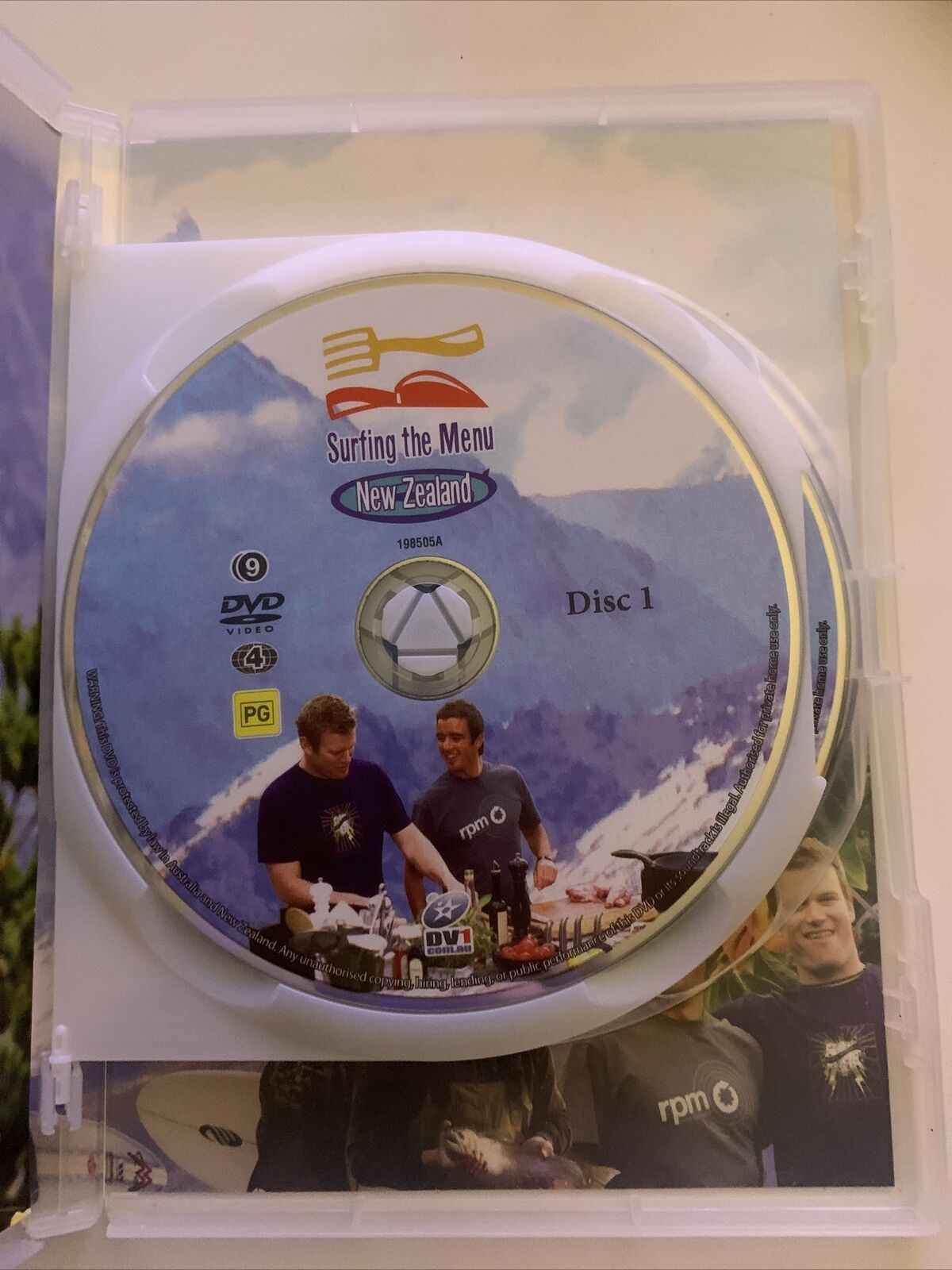 Surfing the Menu: New Zealand Series (DVD) Mark Gardner, Ben O'Donoghue